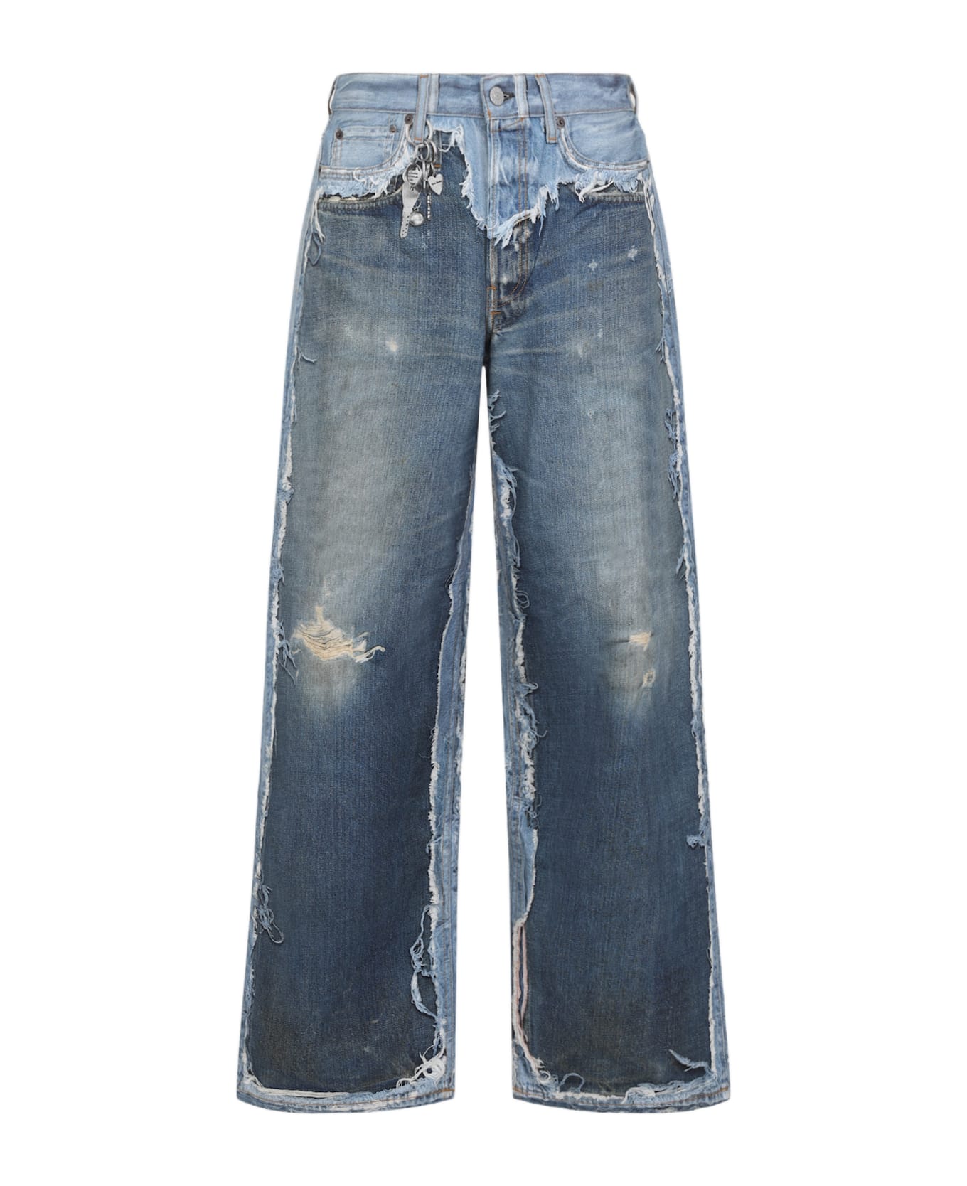 Acne Studios Cotton Jeans - Auz Mid Blue