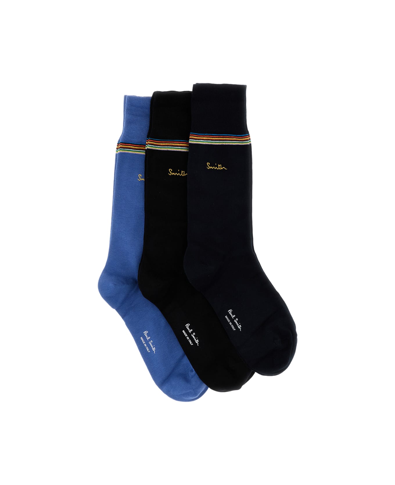 Paul Smith Set Of Three Socks - MultiColour