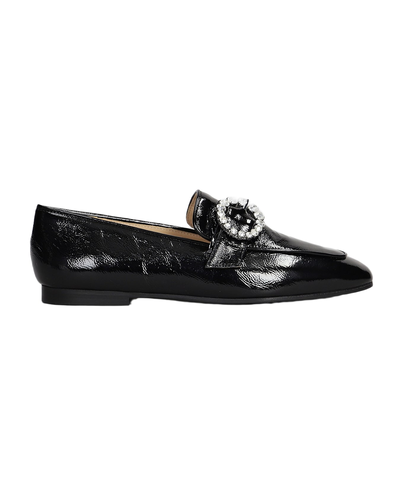 Fabio Rusconi Loafers In Black Cly - black