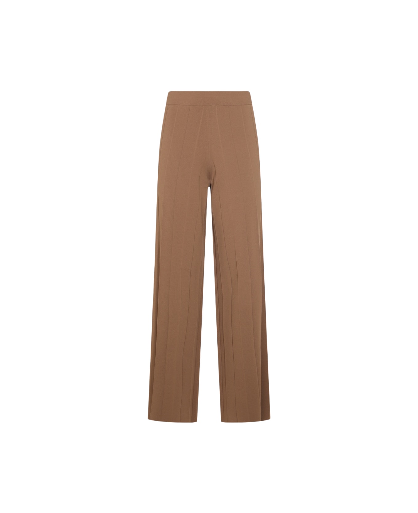 Max Mara Brown Viscose Pants - Brown