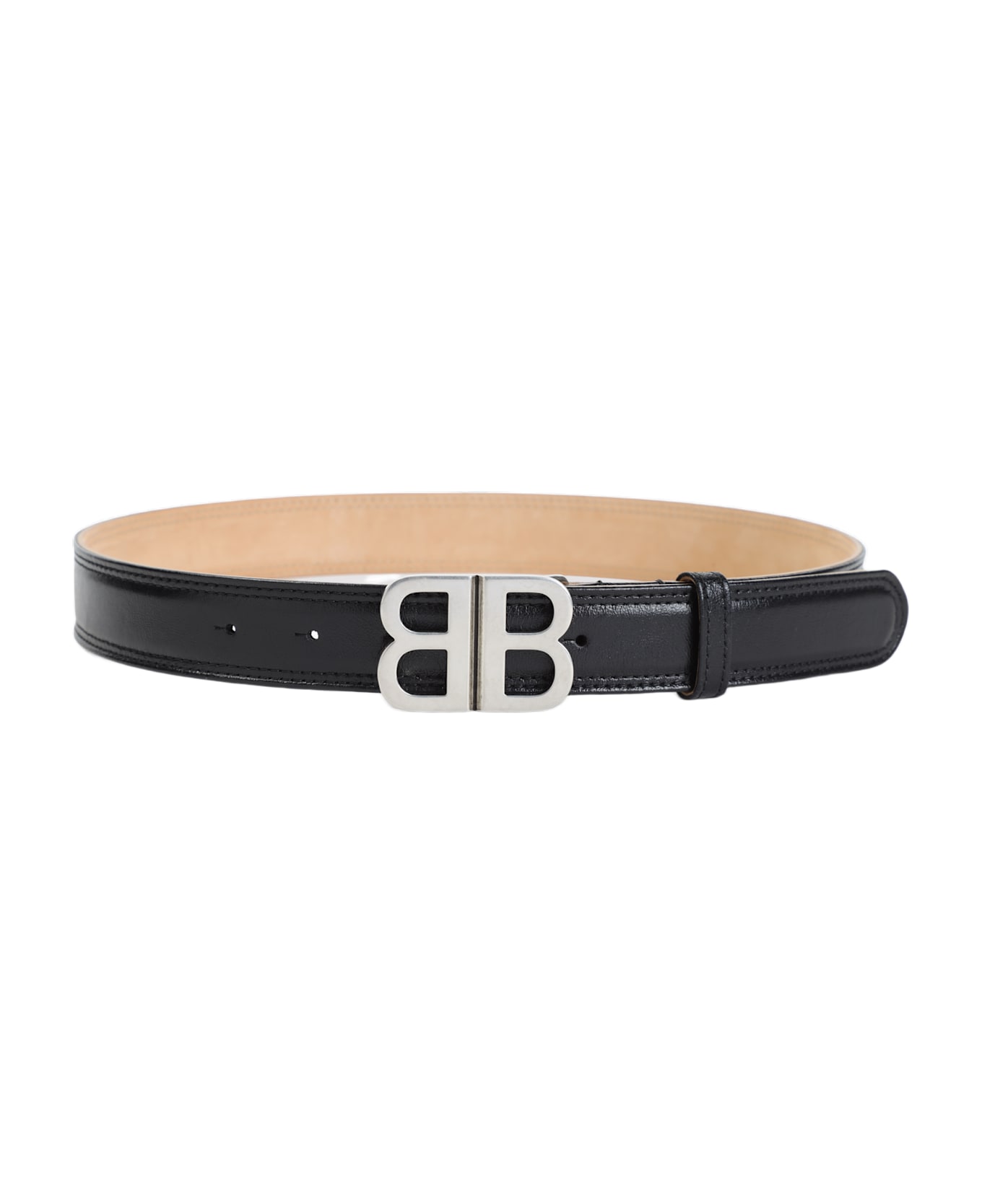 Balenciaga Bb Soft 30 Belt - Black
