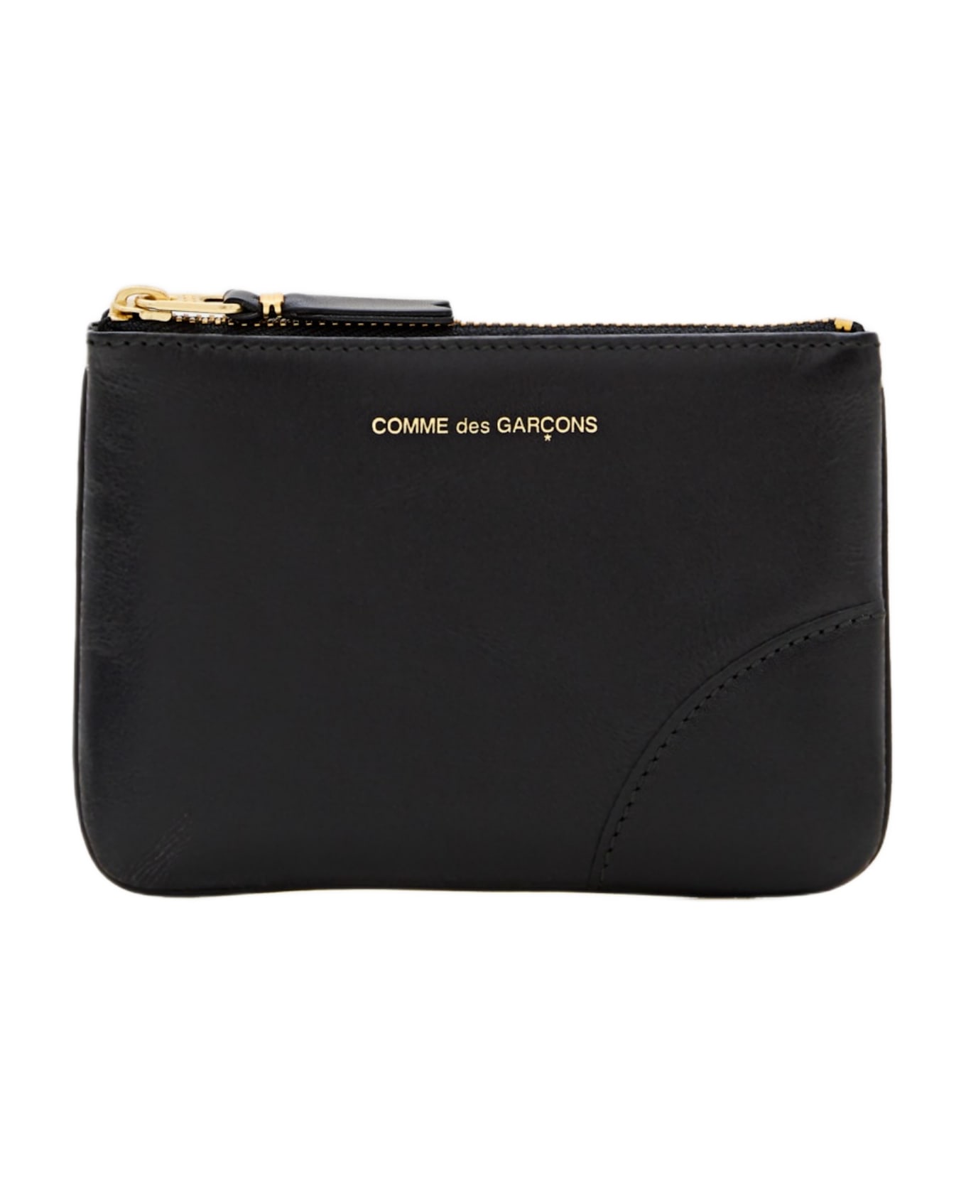 Comme des Garçons Play Classic Leather Line Wallet - Black