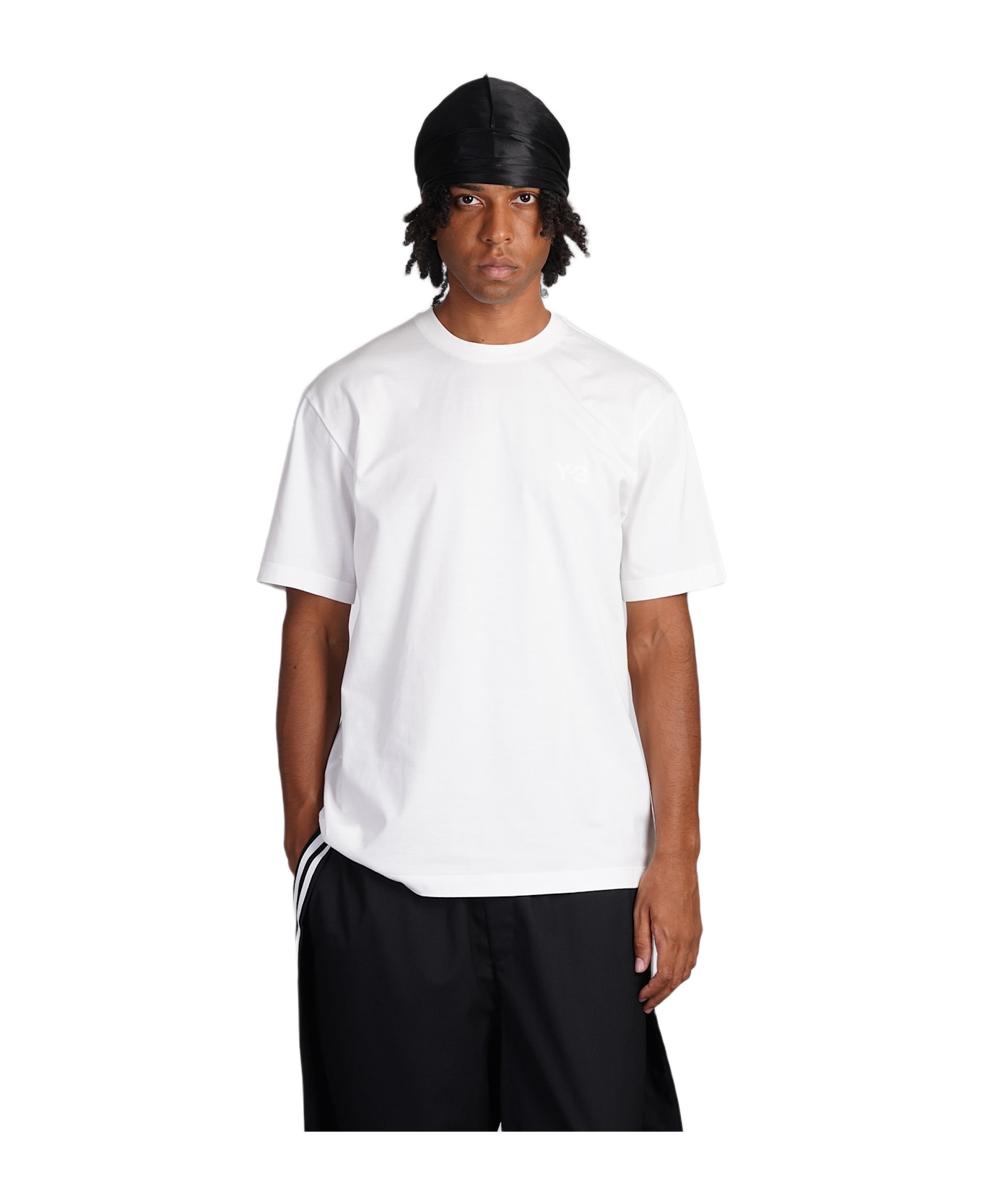 Y-3 Short Sleeves Tee - Core White