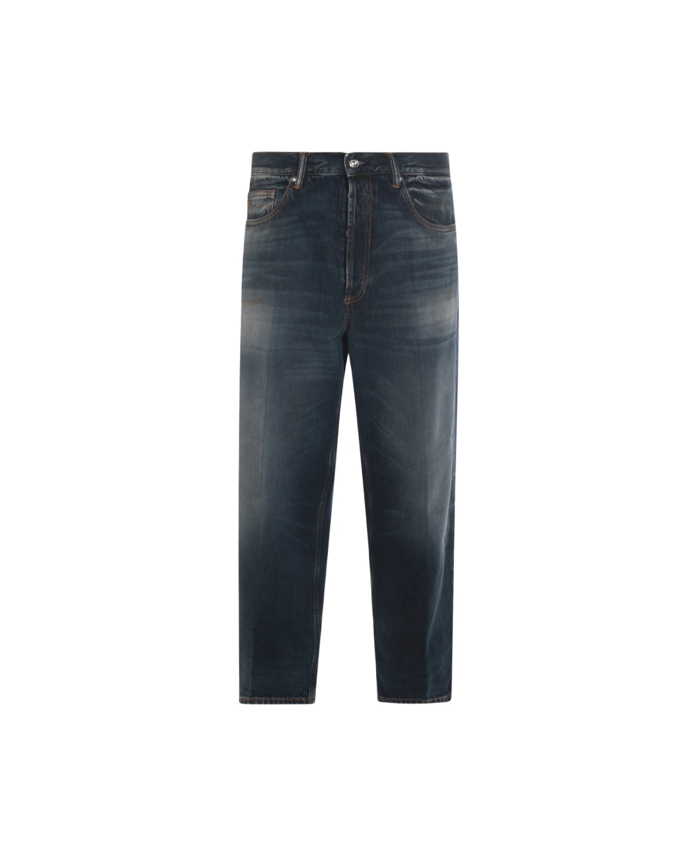 Nine in the Morning Blue Cotton Jeans - DU9480
