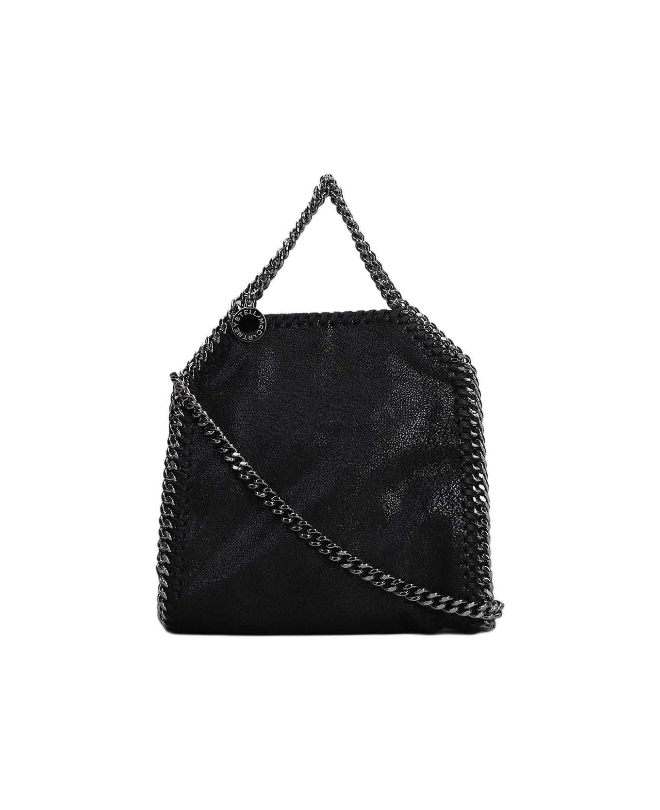 Stella McCartney Falabella Tote In Black Polyester - black