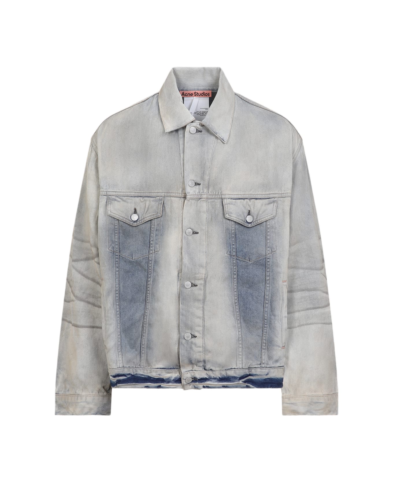 Acne Studios Light Blue Cotton Jacket - Light Blue
