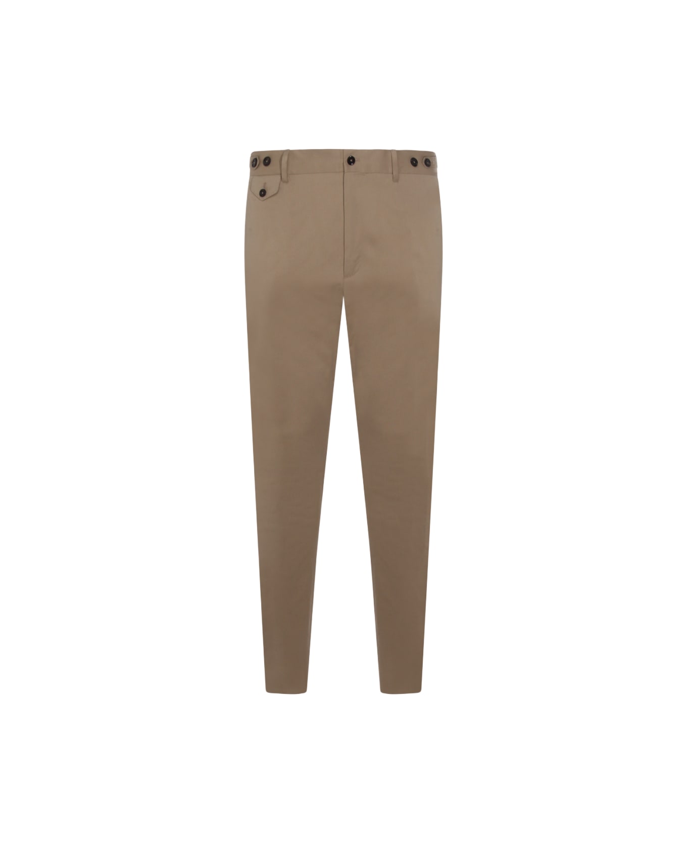 Dolce & Gabbana Beige Cotton Pants - Beige