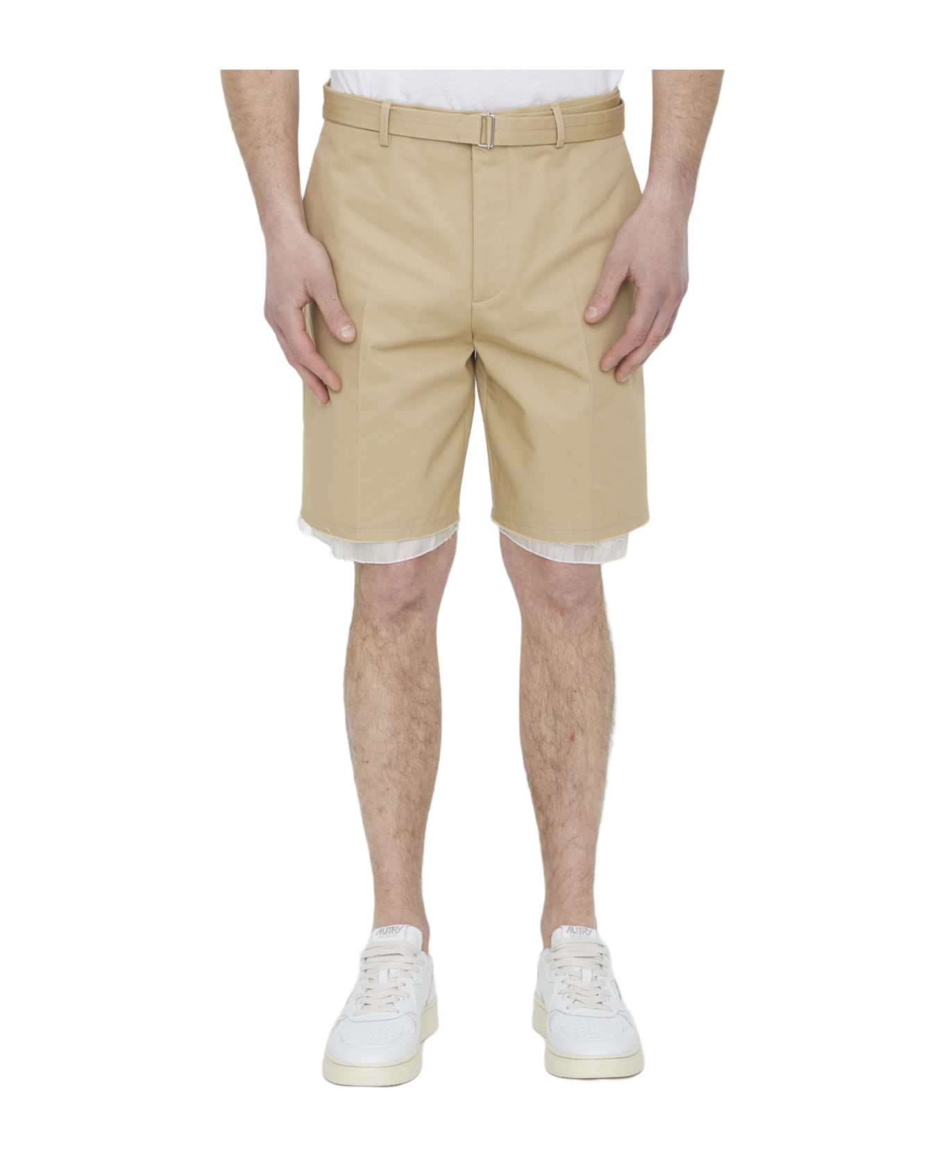 Lanvin Tailored Bermuda Shorts - BEIGE