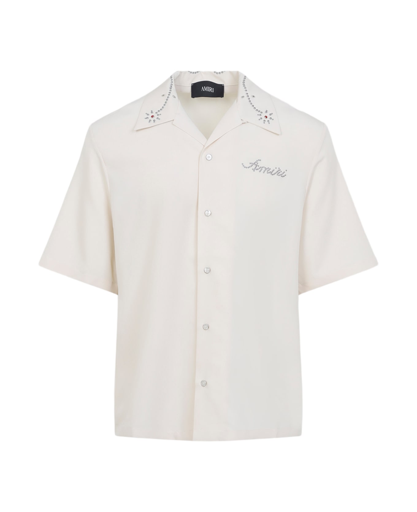 AMIRI Studded Camp Shirt - Ivory