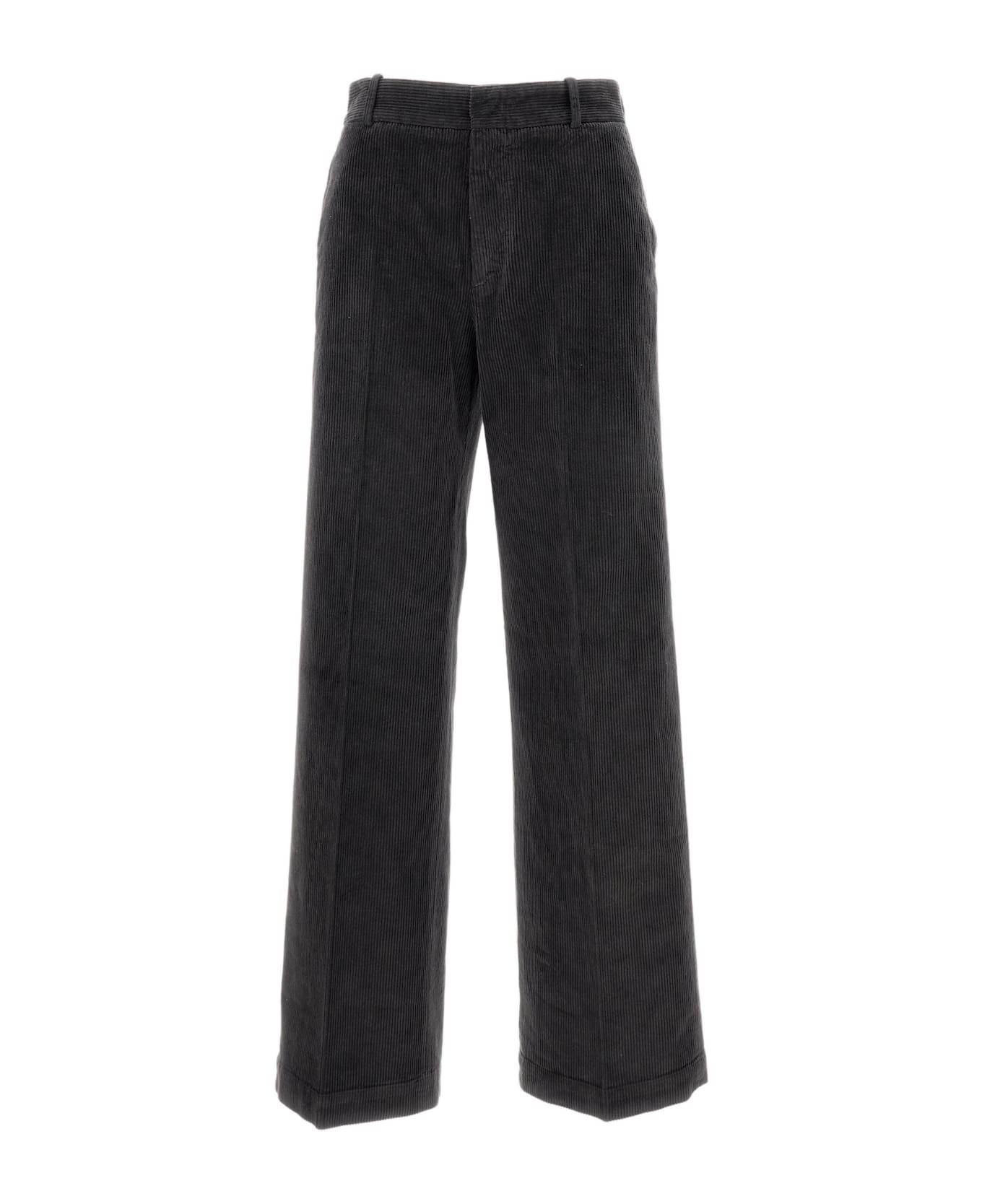 Cellar Door Ribbed Trousers - Brown