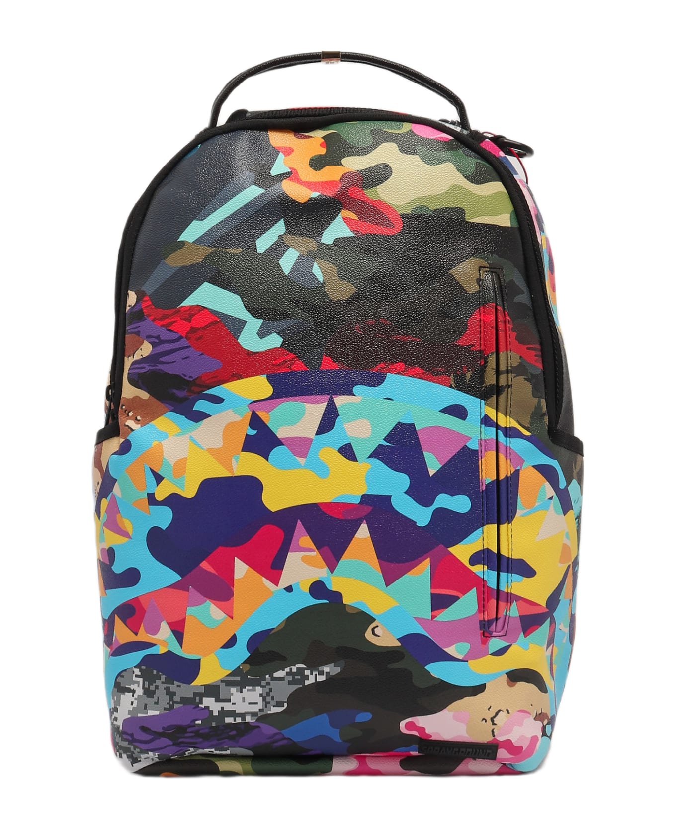 Sprayground Sliced And Diced Camo Backpack - MULTICOLOR