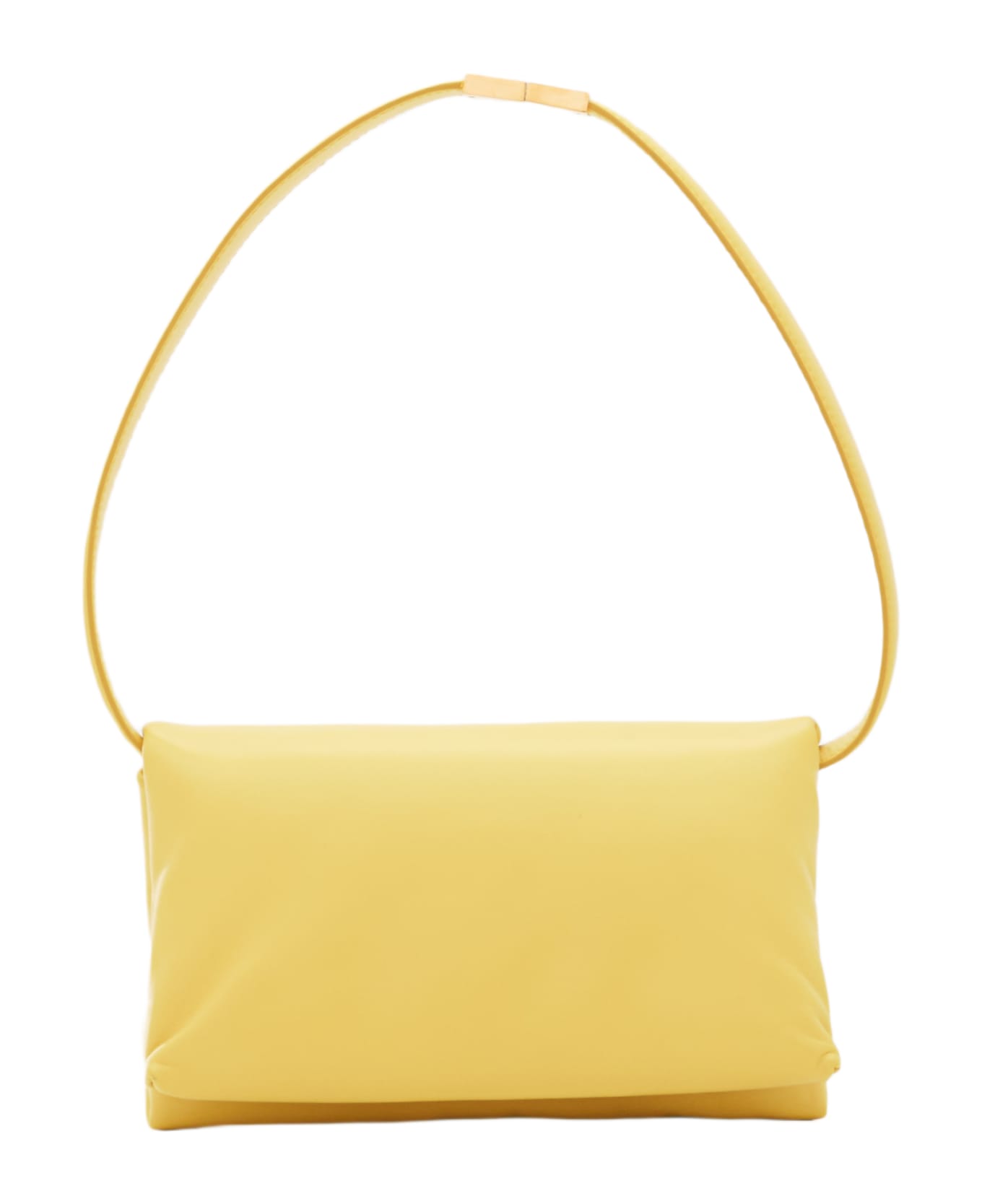 Marni Small Prisma Leather Shoulder Bag - Yellow ショルダーバッグ