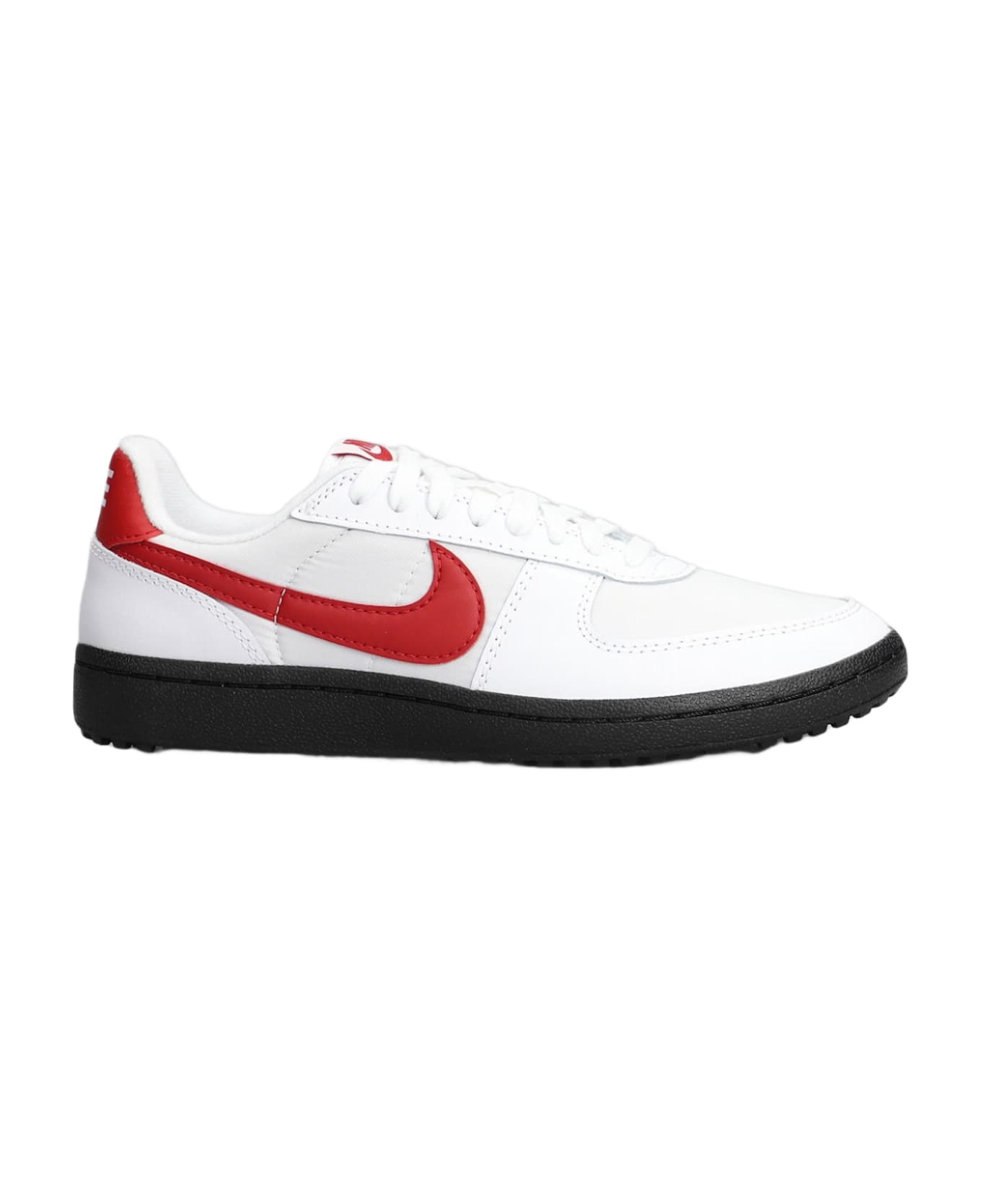 Nike Field General 82 Sp Sneakers In White Leather And Fabric - white
