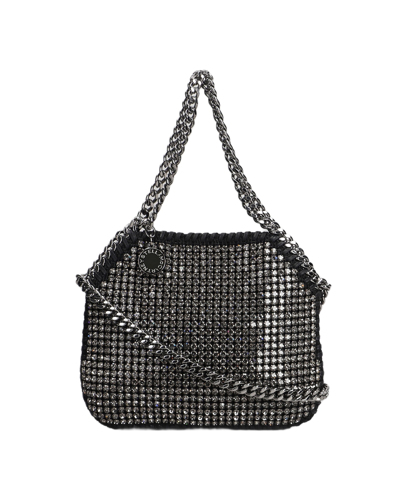 Stella McCartney Falabella Shoulder Bag In Black Polyamide - black
