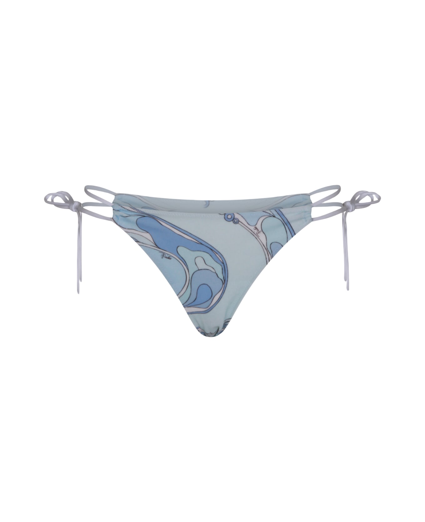 Pucci Pale Blue Printed Bottom Beachwear - PALE BLUE