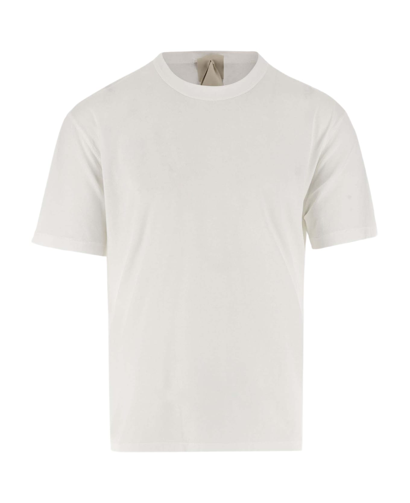 Ten C Cotton T-shirt With Logo - White