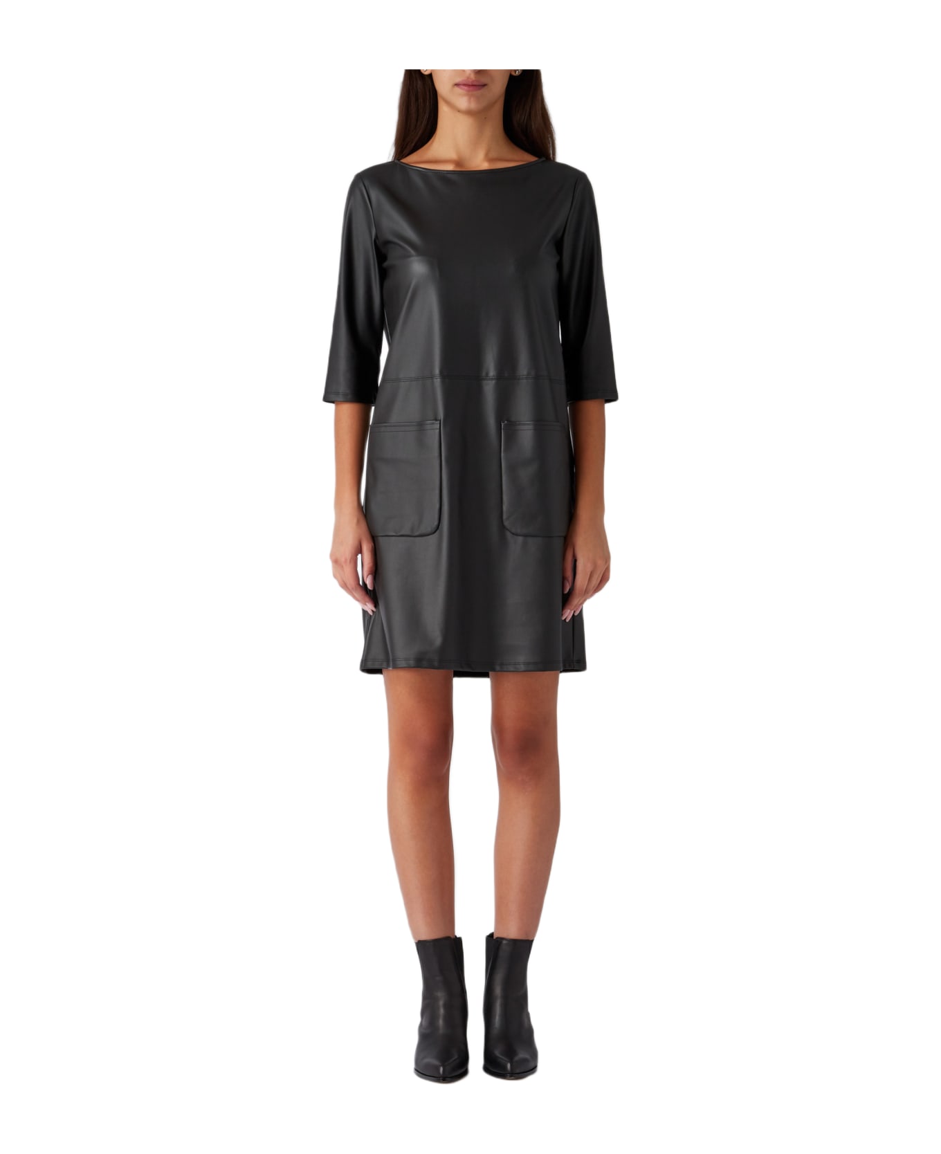Max Mara Baiocco Dress - NERO