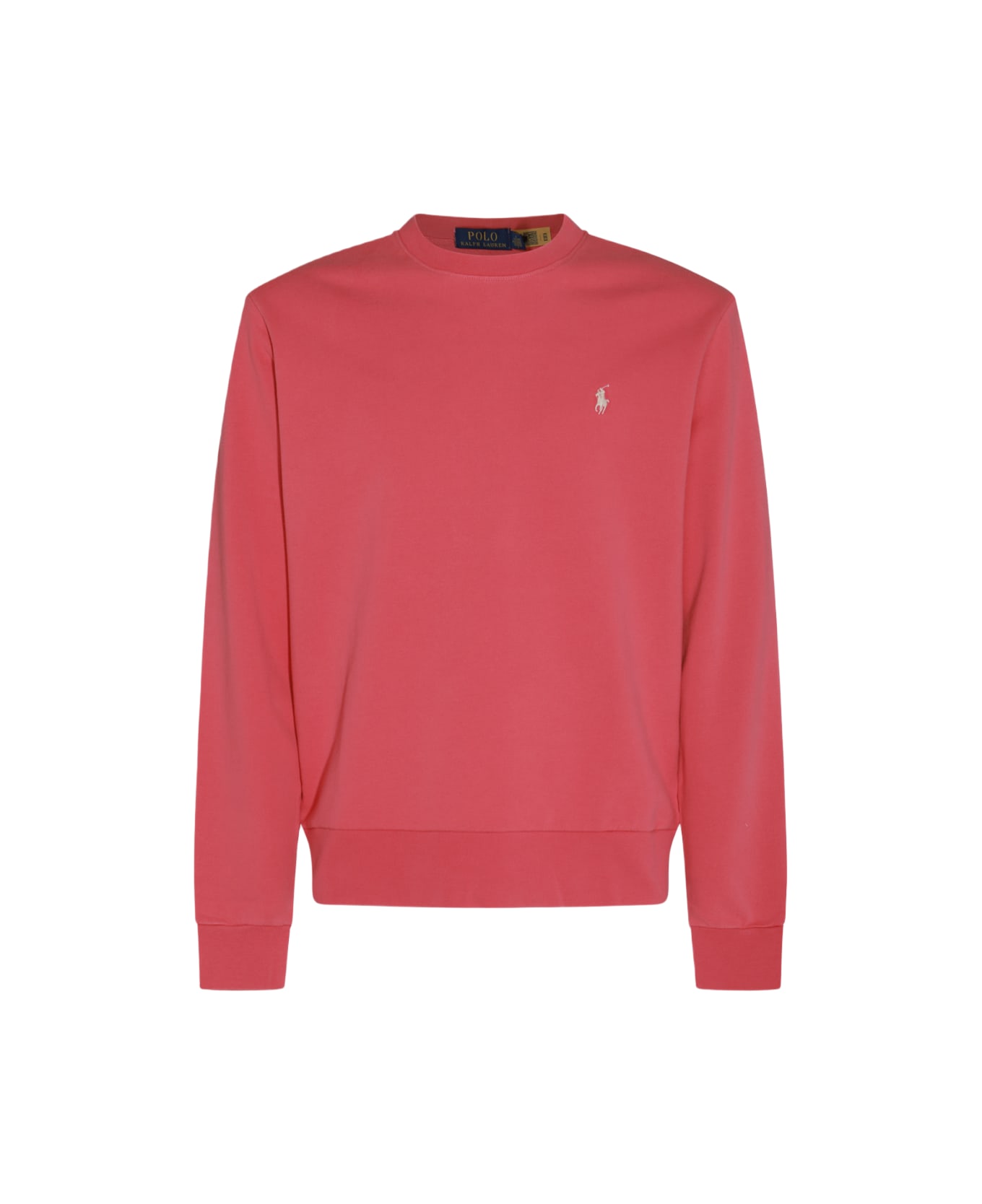 Polo Ralph Lauren Red Cotton Sweatshirt Polo Ralph Lauren - PALE RED