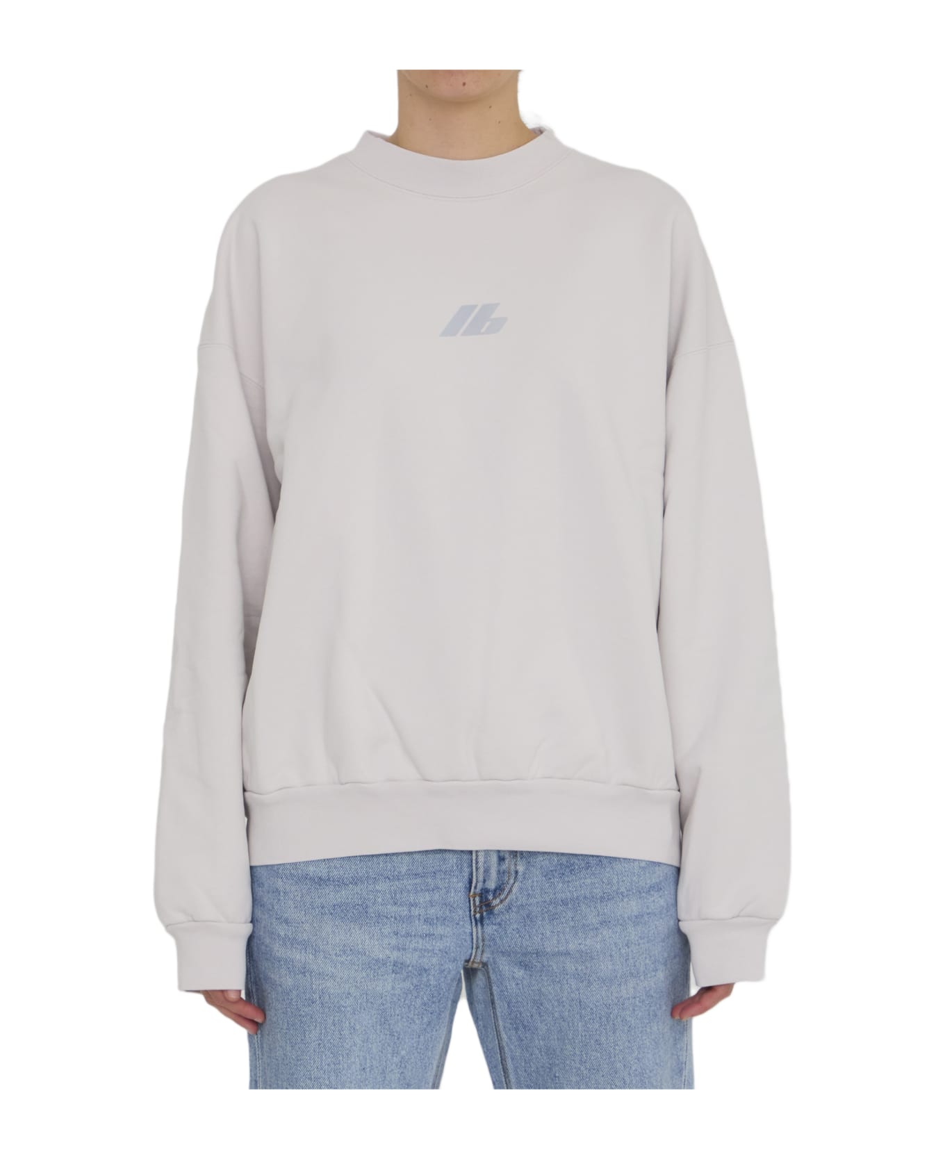 Balenciaga Activewear Sweatshirt - WHITE