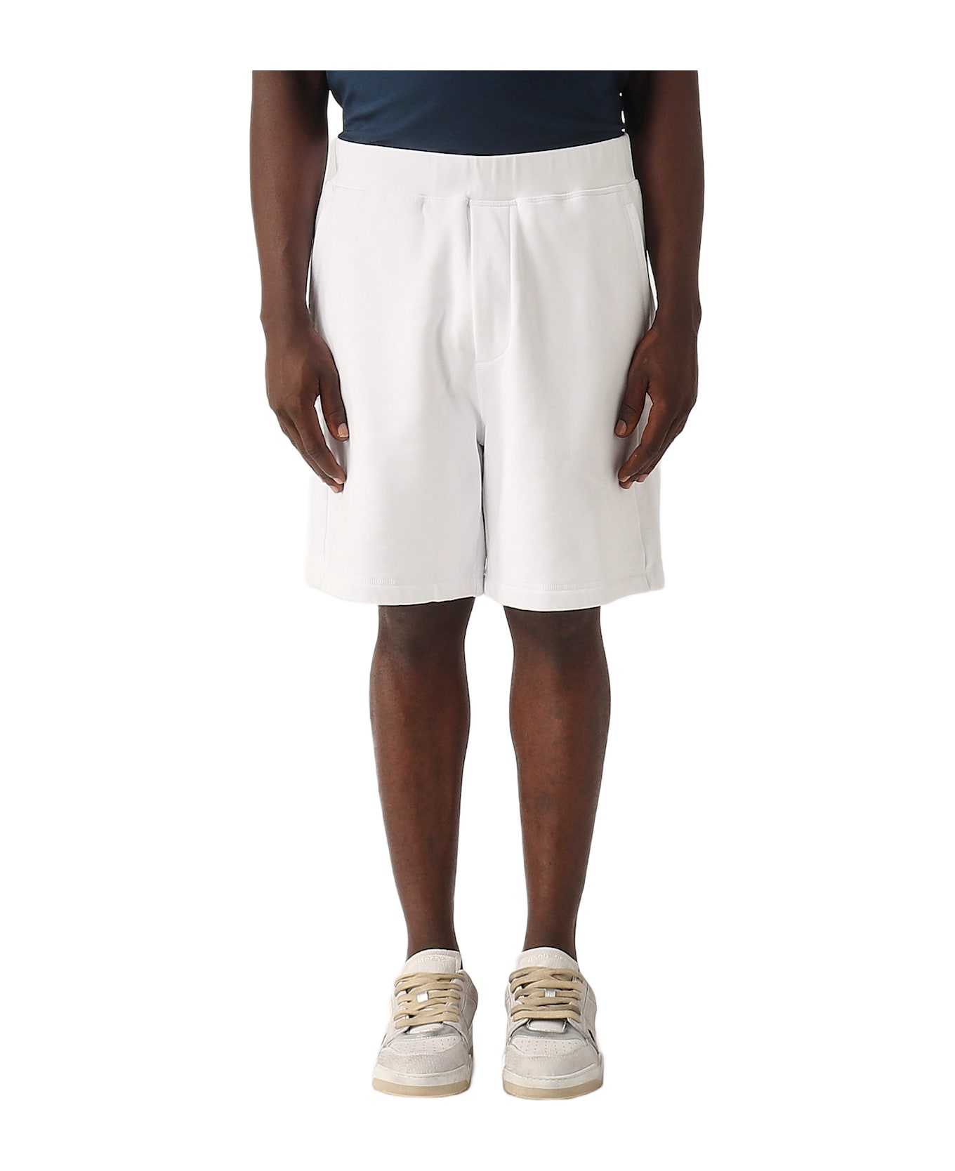 Dsquared2 Relax Dean Fit Short Shorts - BIANCO