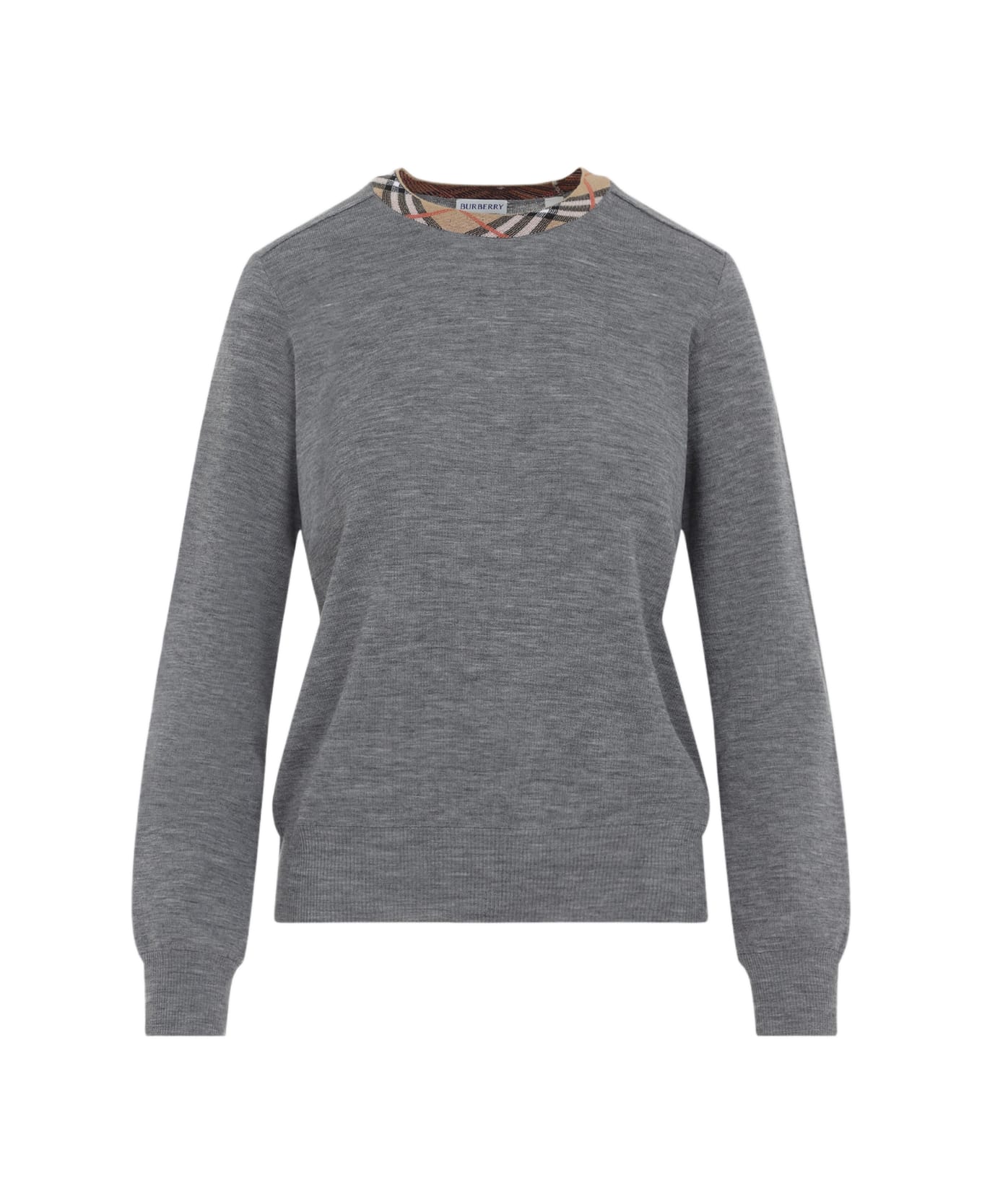 Burberry Wool Pullover - Grey