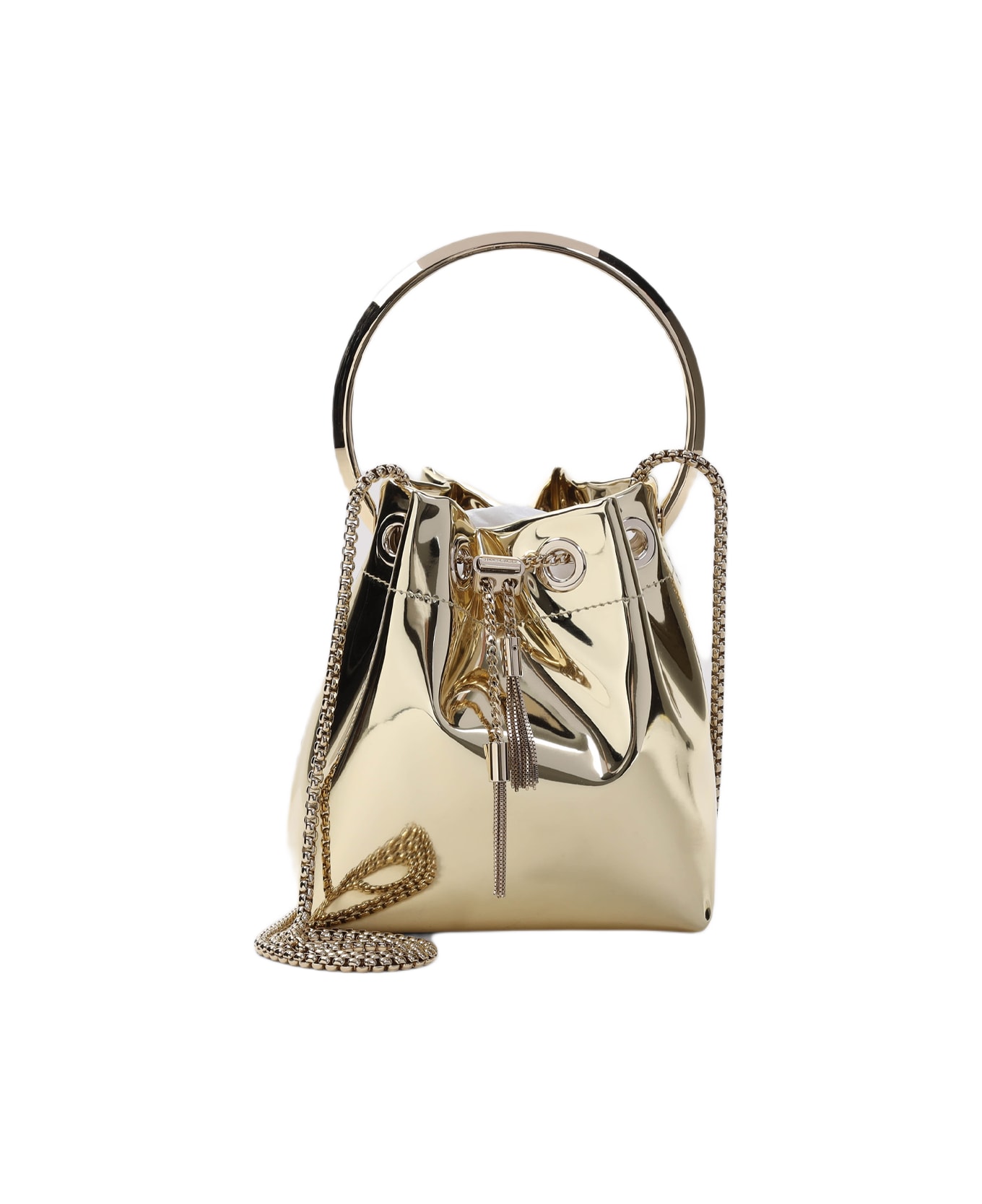 Jimmy Choo Bon Bon Handbag - Gold