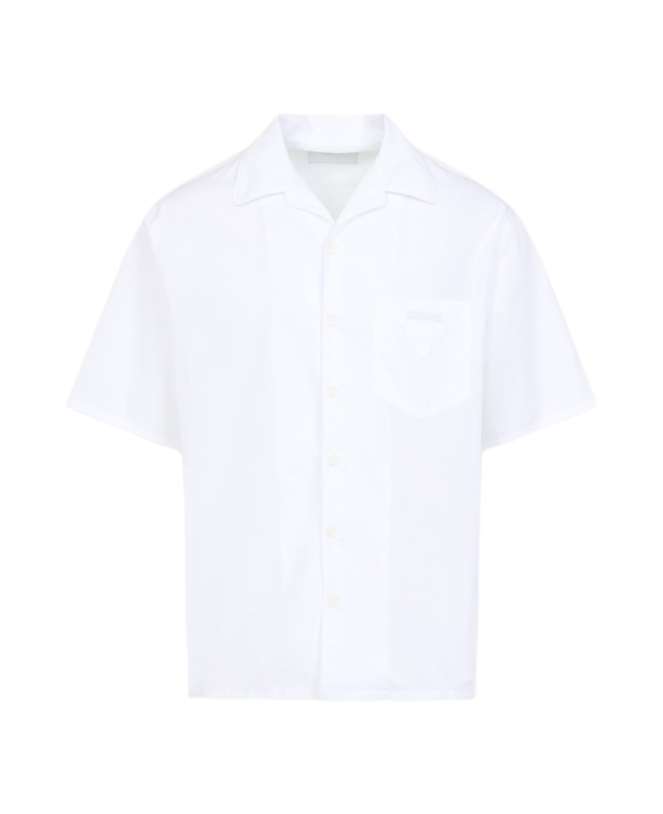 Prada Ss Shirt - Bianco
