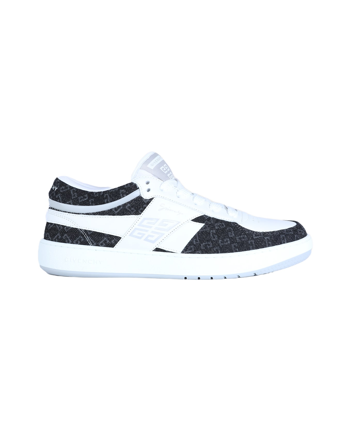 Givenchy Black And White Sneakers - White