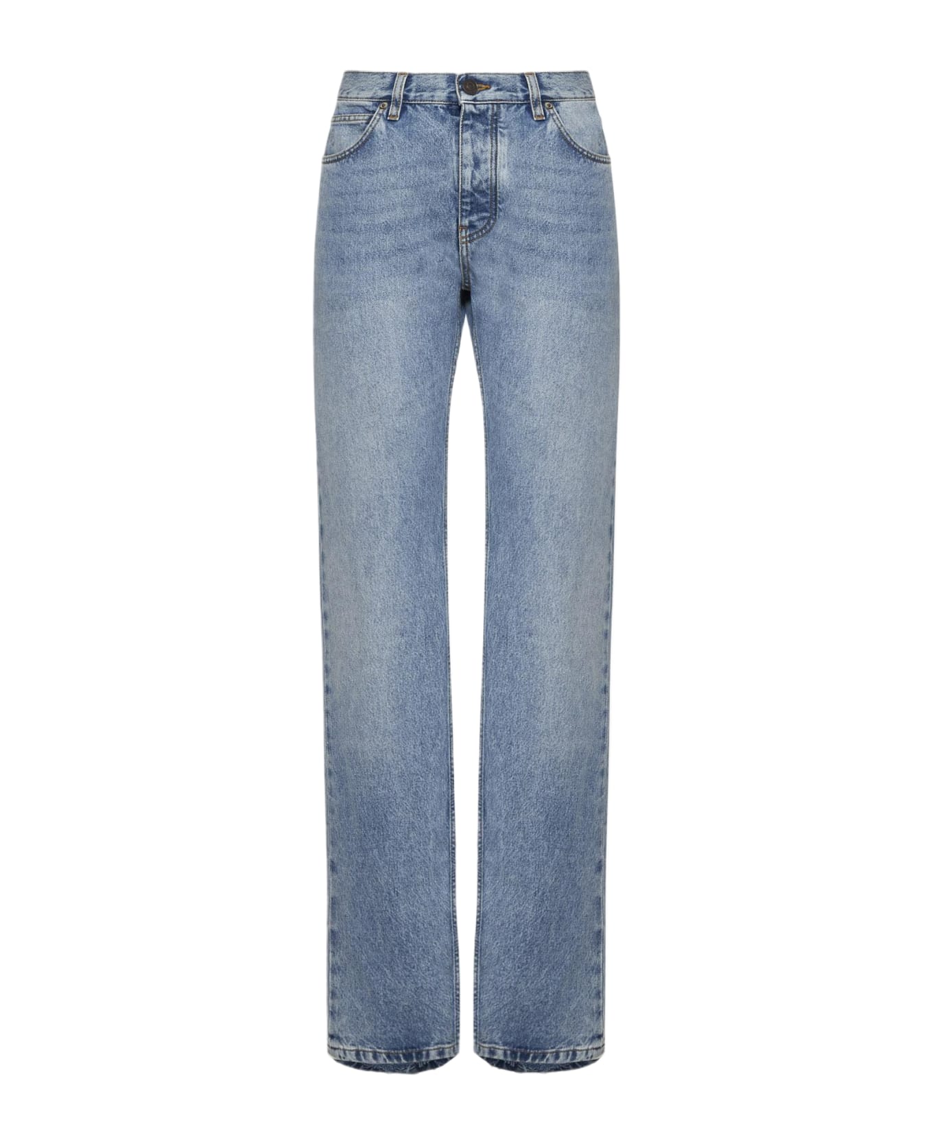 Balenciaga Low Straight Pants - Iced Blue