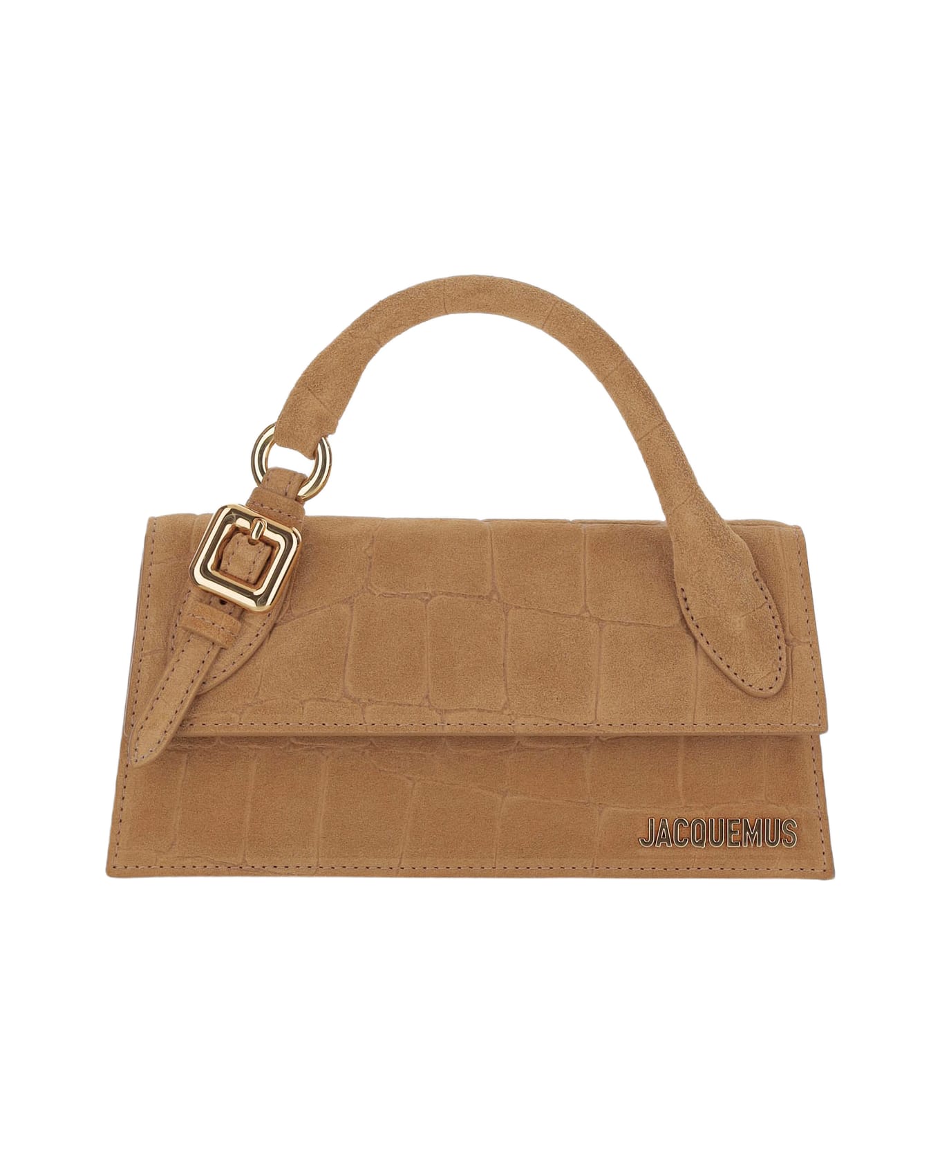 Jacquemus Chiquito Suede Bag - Marrone