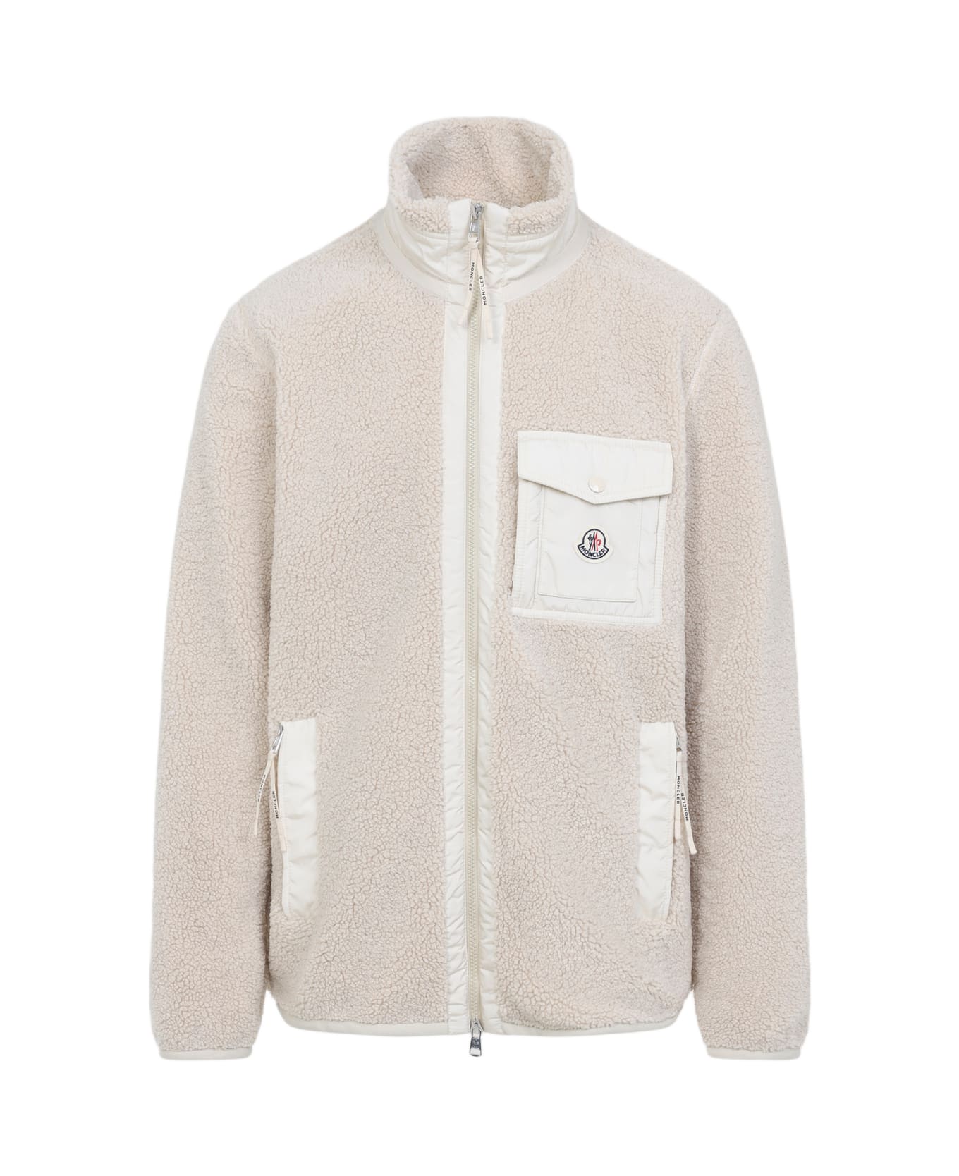 Moncler Zip Up Jacket - G Light Beige