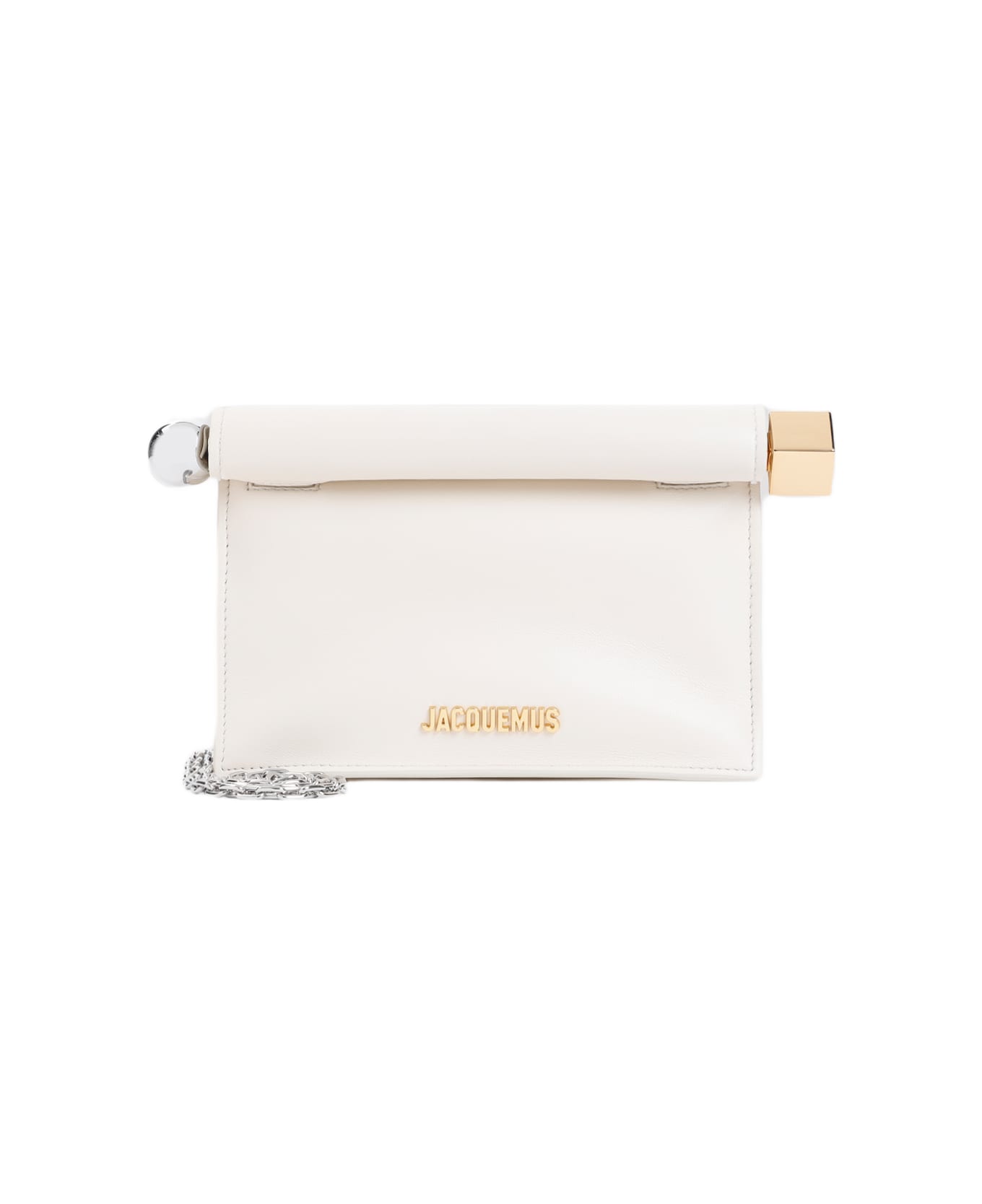 Jacquemus La Pochette Rond Carré - Light Ivory
