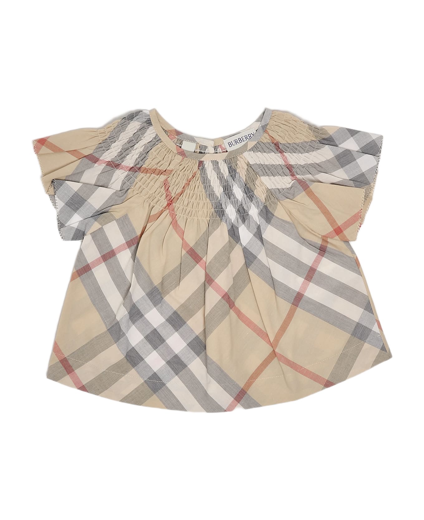 Burberry Cali Top Top-wear - CHECK BEIGE