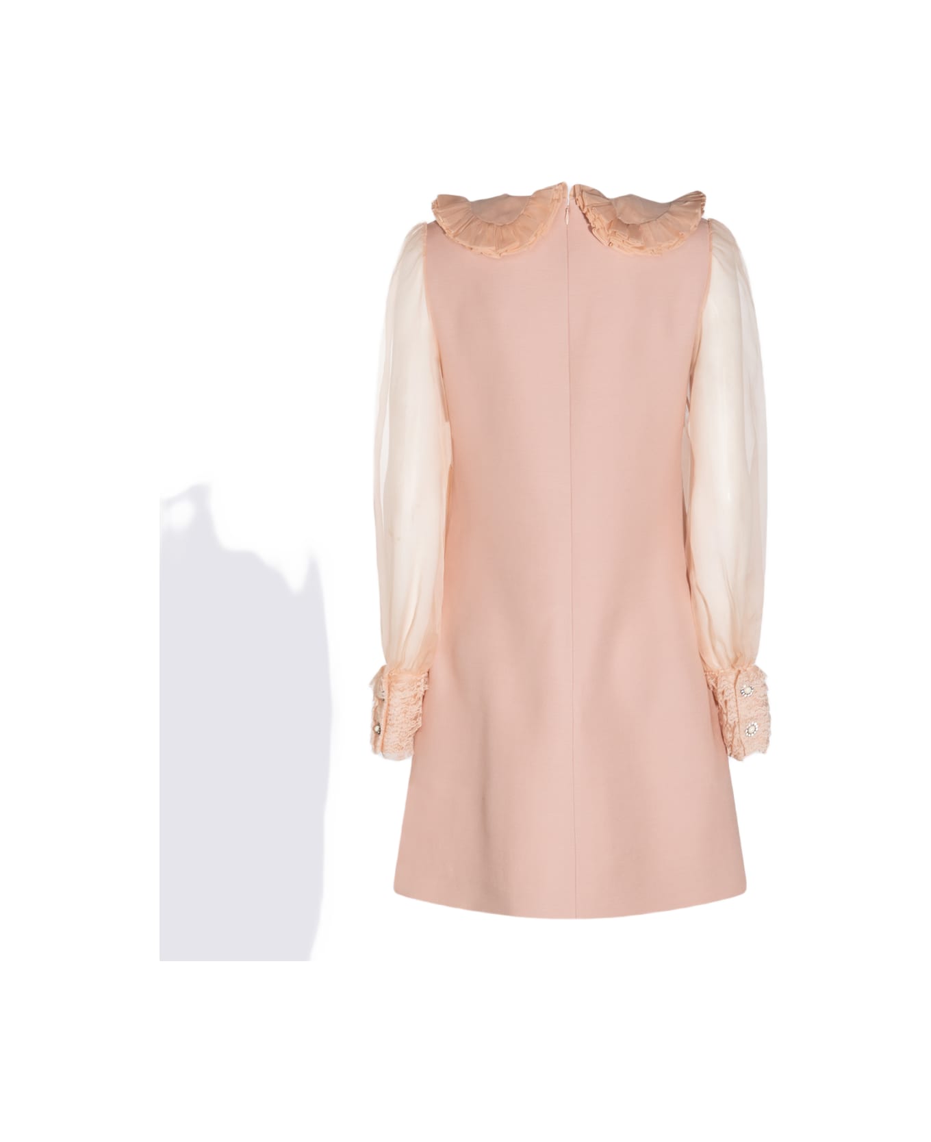 Valentino Pink Silk Dress - ROSE MIST