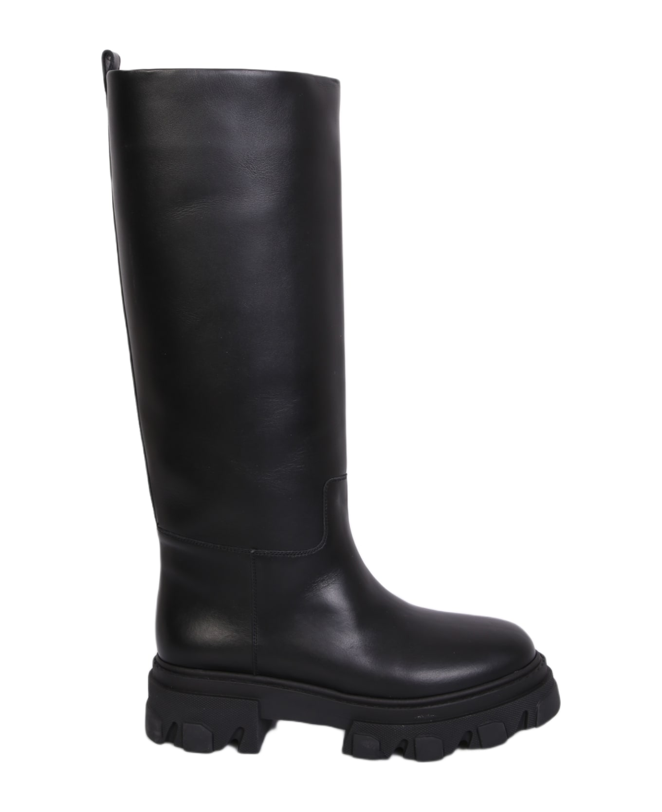 GIA BORGHINI Rubber Tread Sole Perni Boots - Black