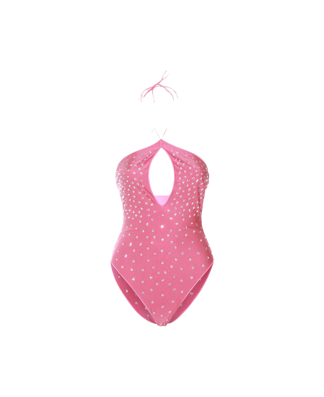 Oseree Pink Gem One-piece Swimsuit カバーアップ