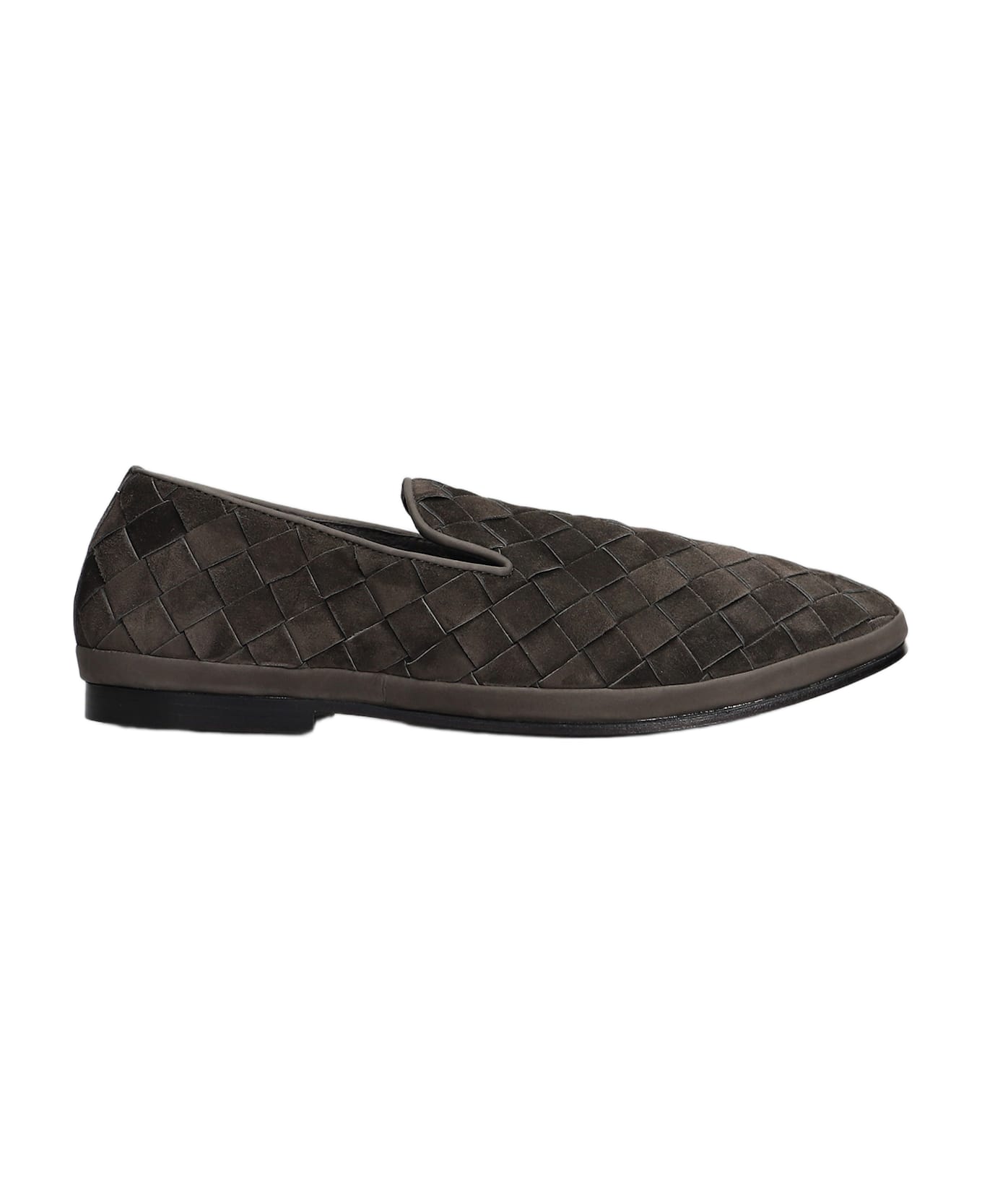 Henderson Baracco Loafers In Brown Suede - brown