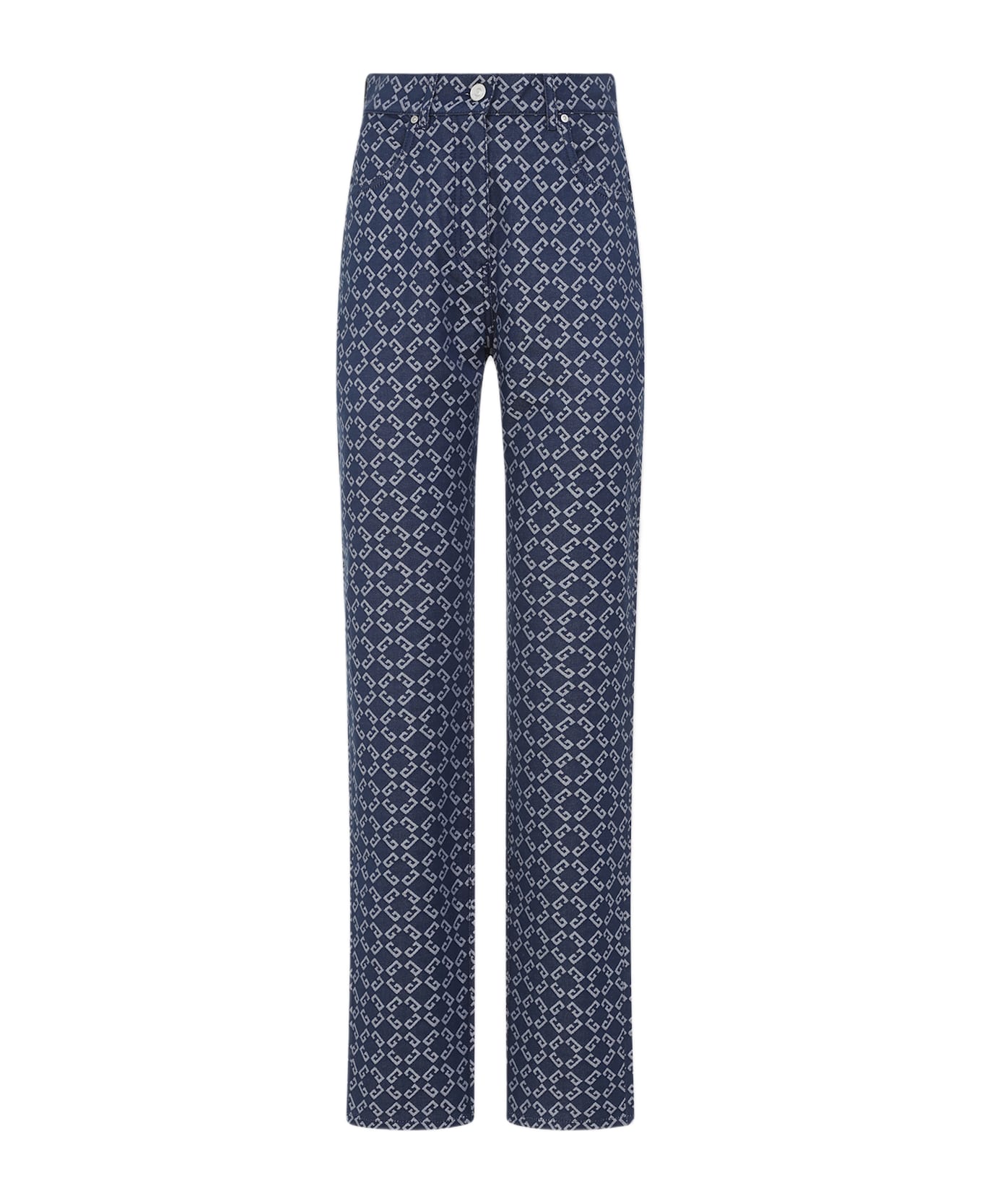 Givenchy Monogram Denim Jeans - Denim Blue