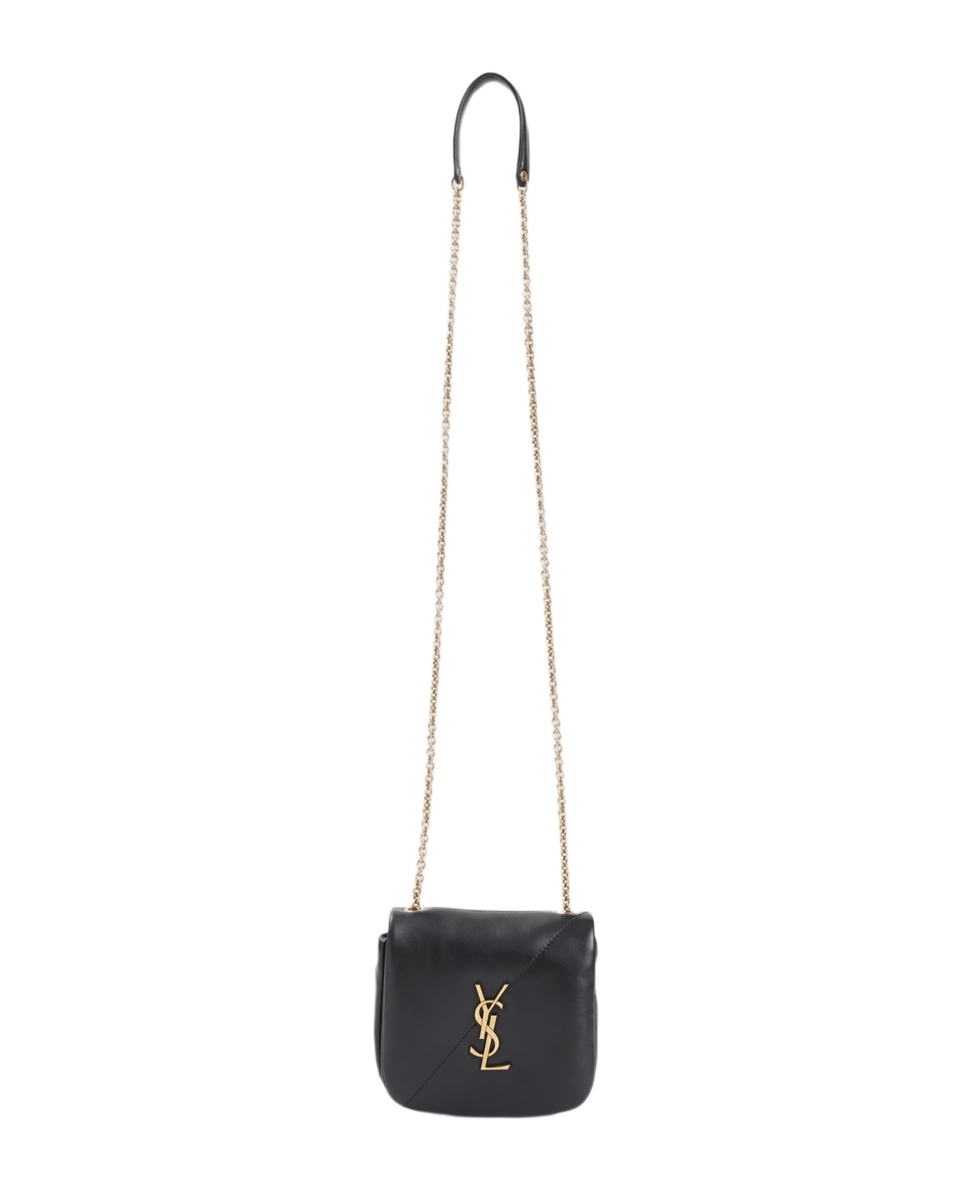 Saint Laurent Ysl Nano Jamie Shoulder Bag - Nero