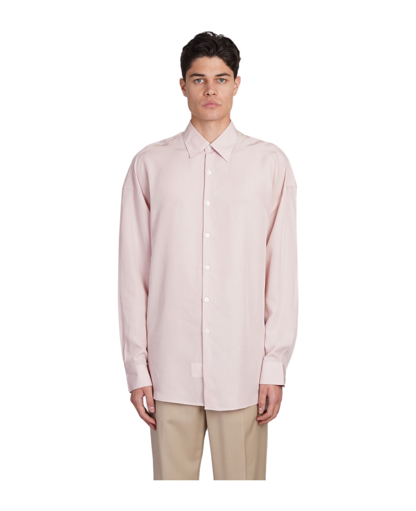 costumein Valentino Shirt In Rose-pink Cly - rose-pink