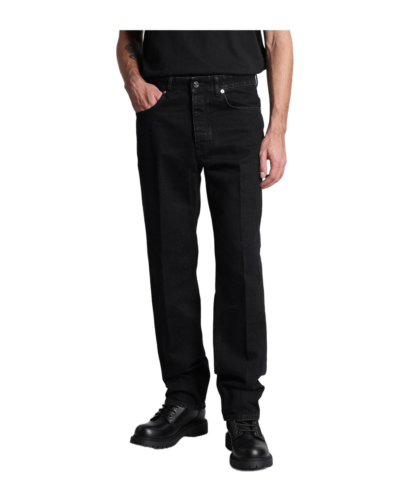Givenchy Jeans In Black Cotton - black
