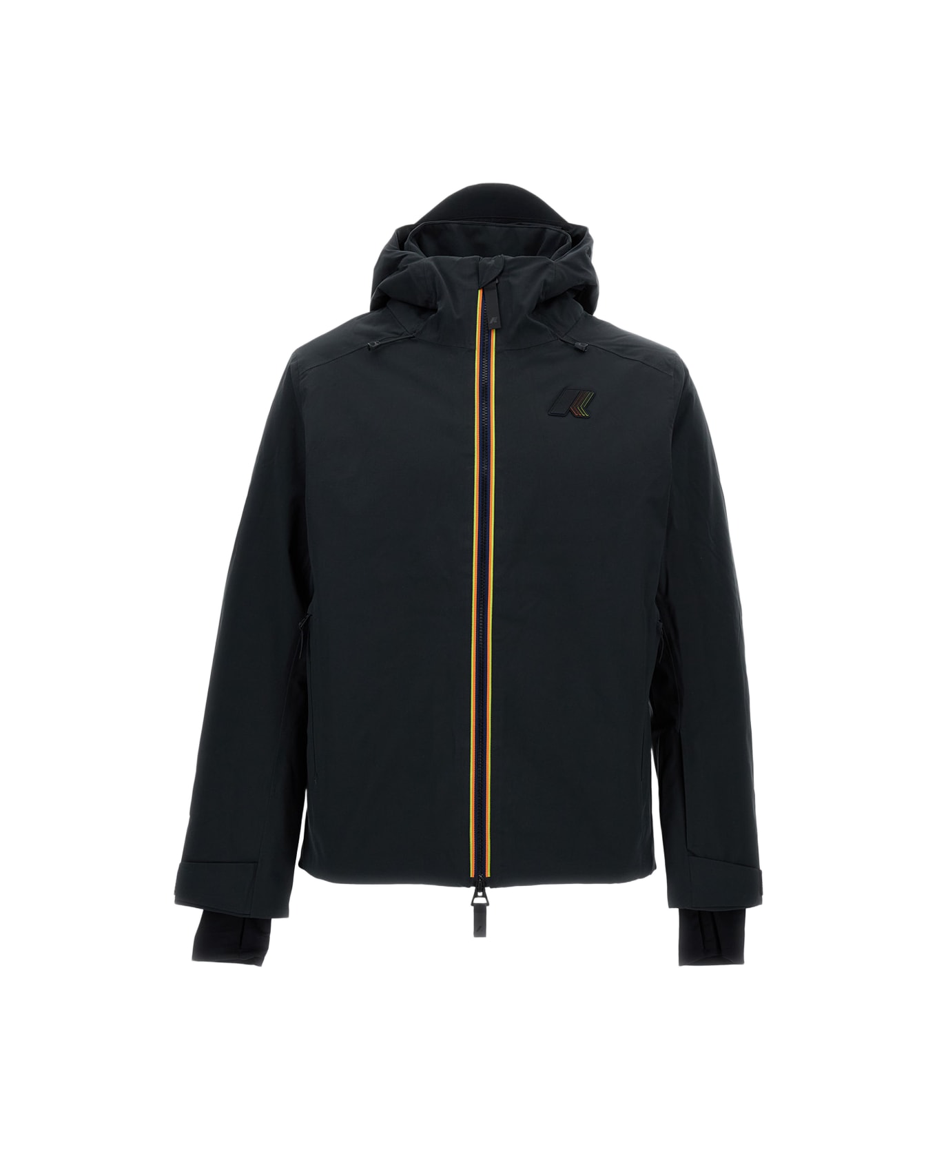 K-Way Lesarcs 2l Twill Jacket - Black