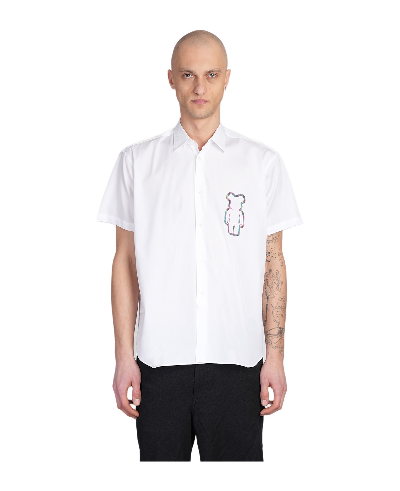 Comme des Garçons Shirt Shirt In White Cotton - white