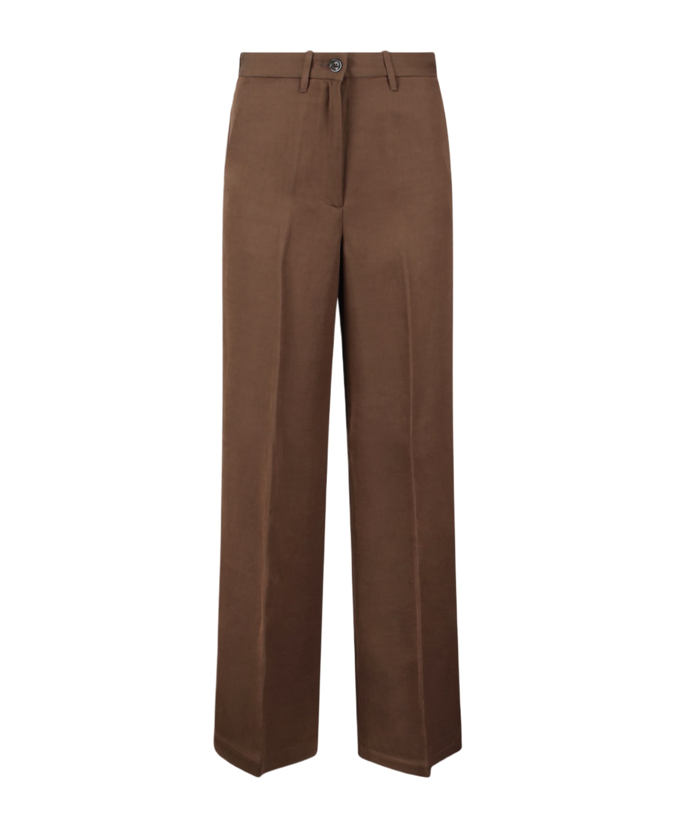 Nine in the Morning Karen Palazzo Trousers - Brown ボトムス