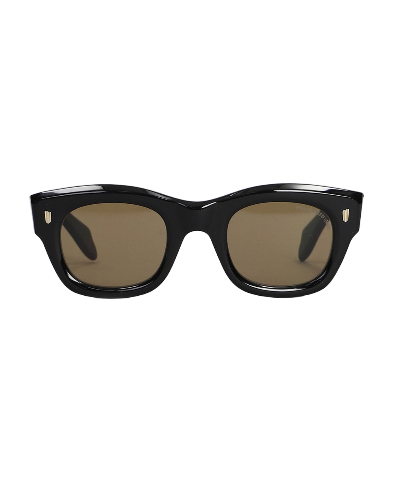 Cutler and Gross 9261 Sunglasses In Black Acetate - black