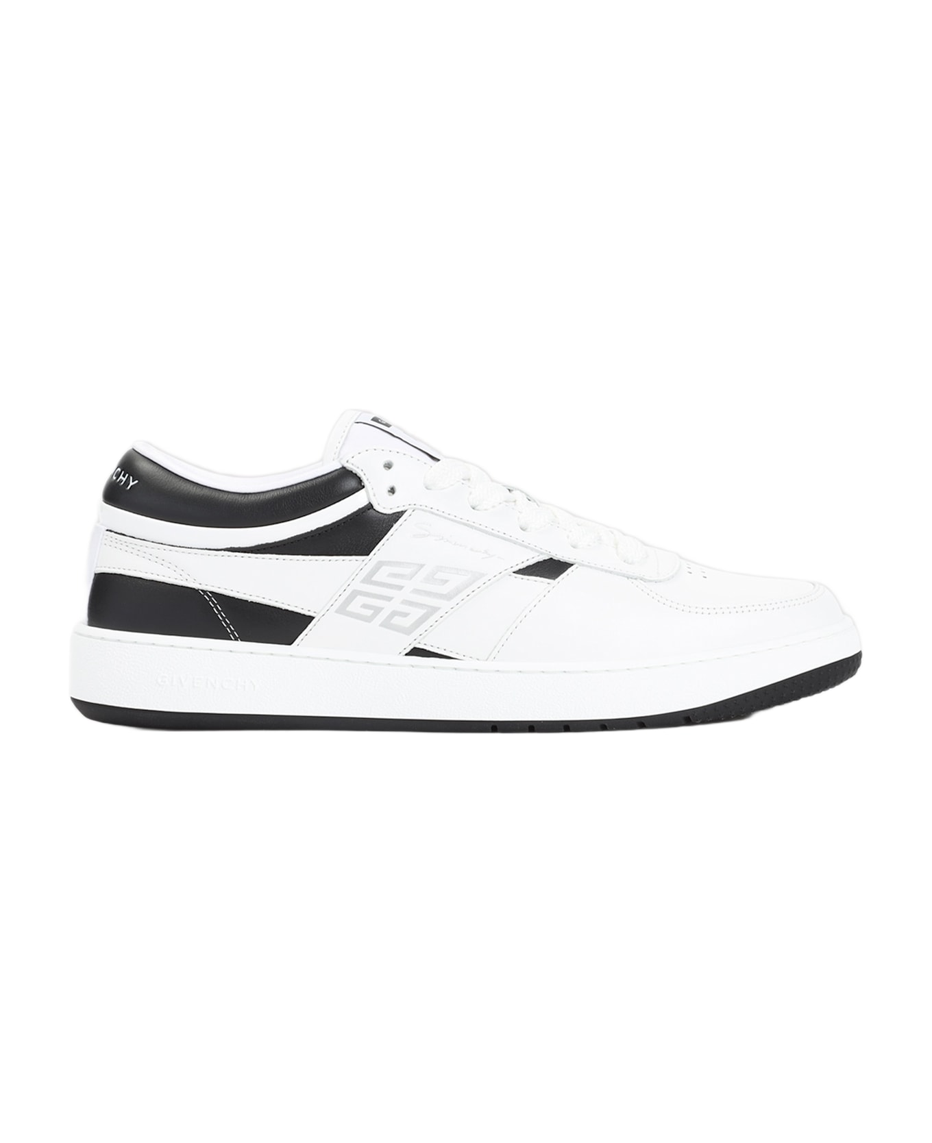 Givenchy G Move Low Sneakers - White Black