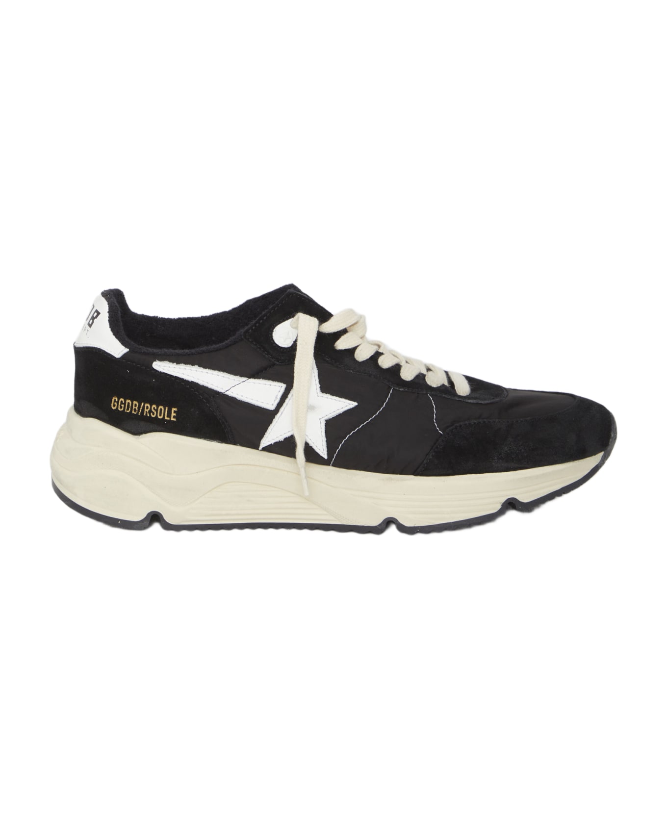 Golden Goose Running Sole Sneakers - BLACK
