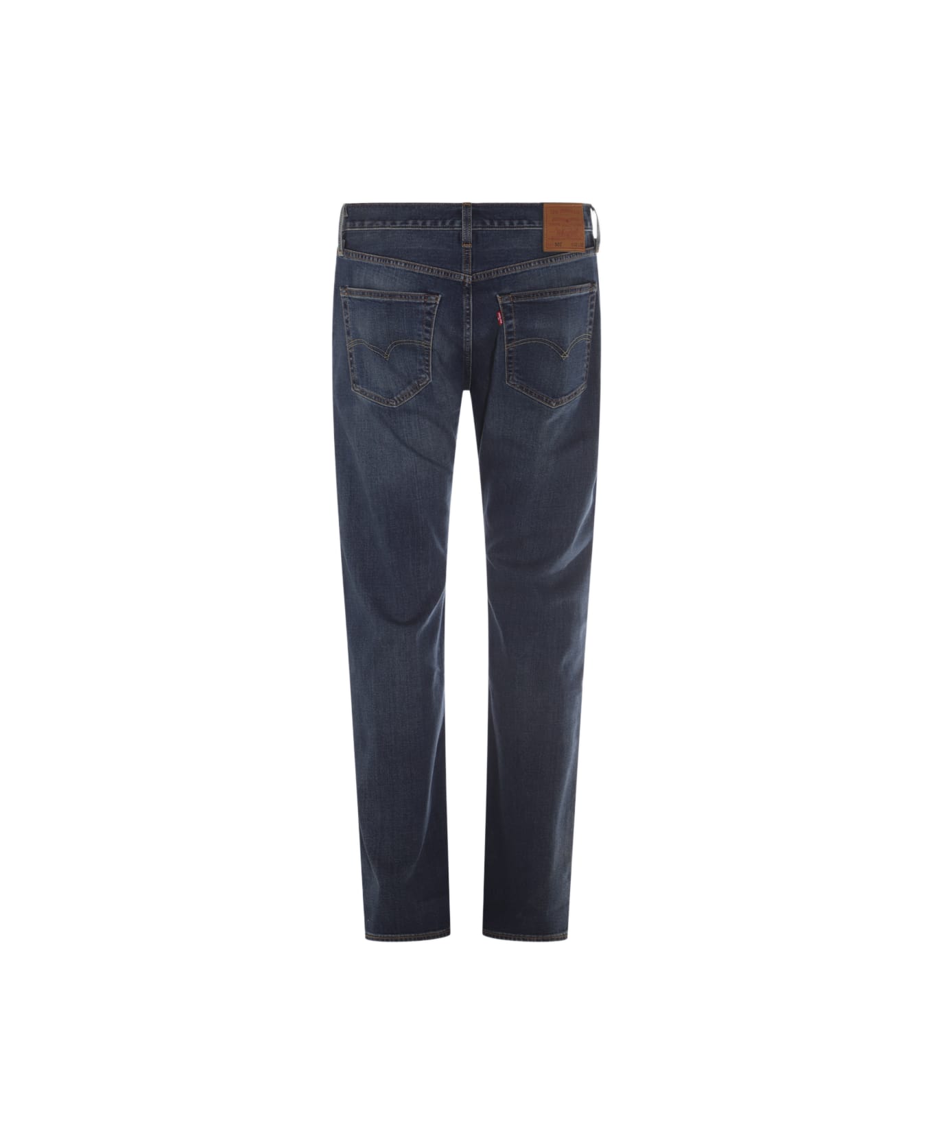 Levi
s Dark Grey Cotton 501 Denim Jeans
