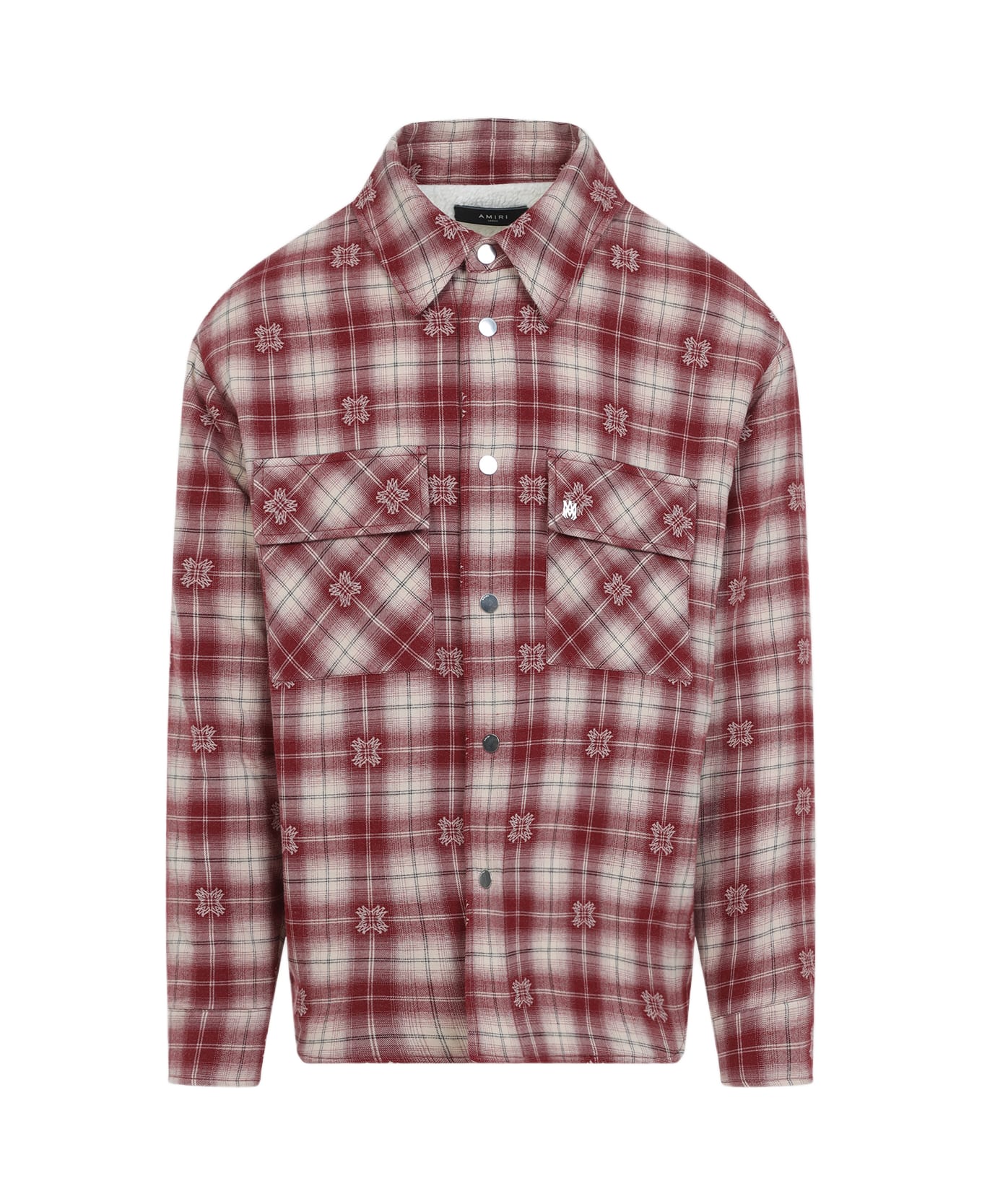 AMIRI Padded Overshirt - Deep Red
