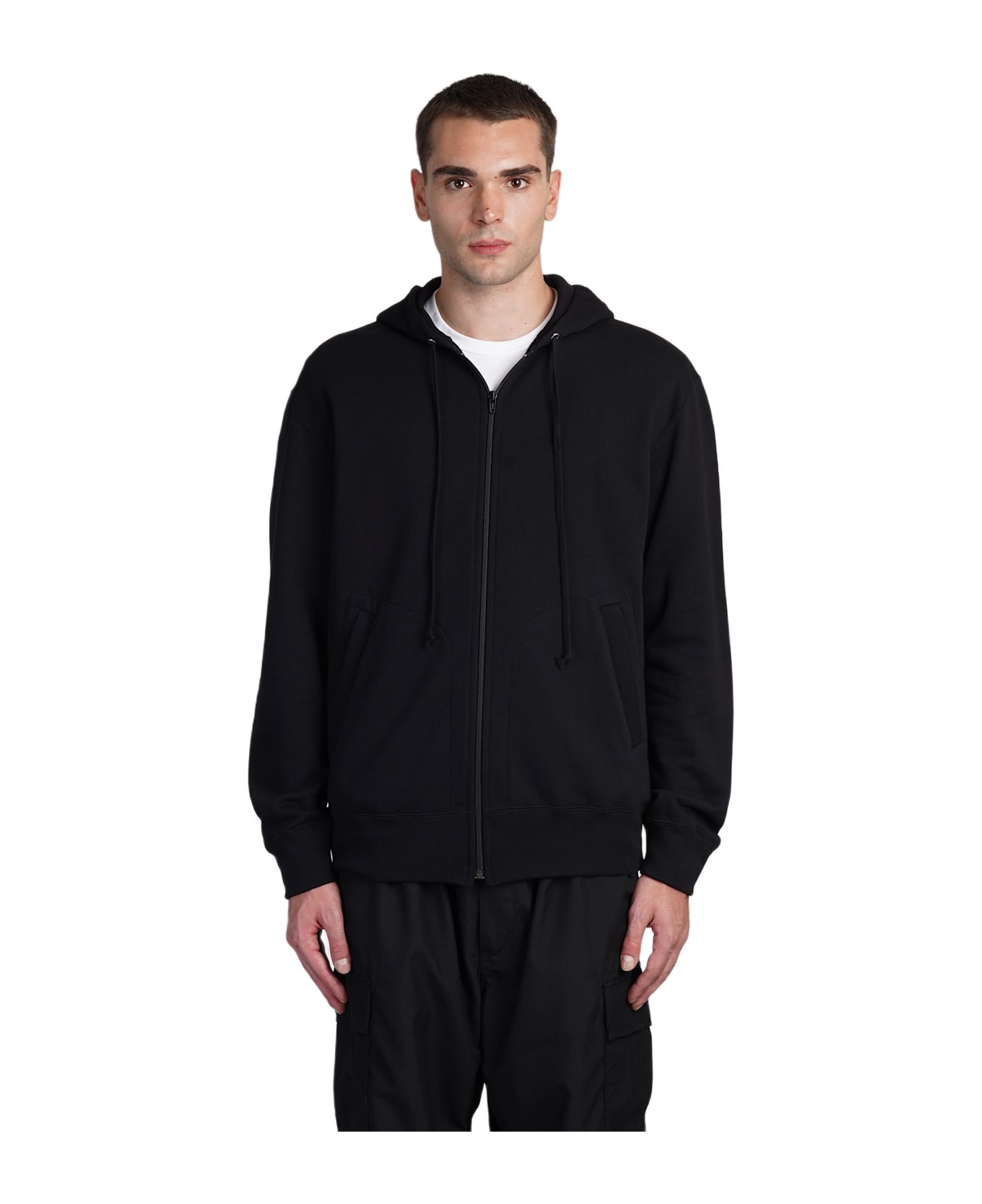 Comme des Garçons Play Sweatshirt In Black Cotton - black
